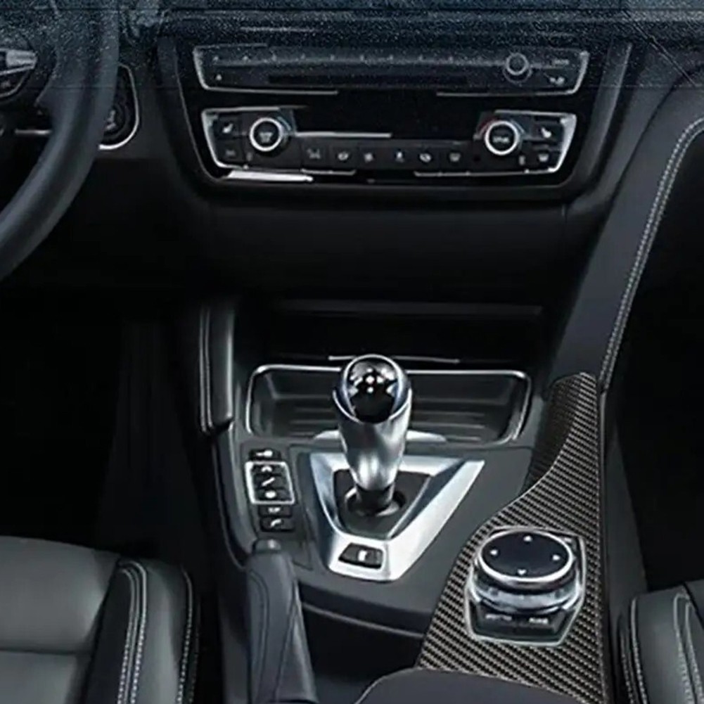 OEM Number: NO Car Interior Upgrade Carbon Fiber Multimedia Panel ABS Material - Picture 8 of 9