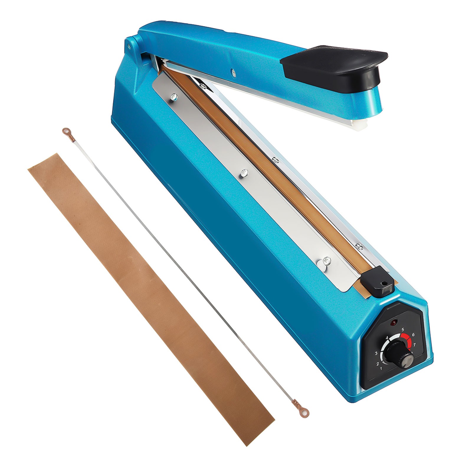 как выглядит Machine Impulse Sealer Manual Heat Wire Element-Strip Sealing Machine 200-400mm фото