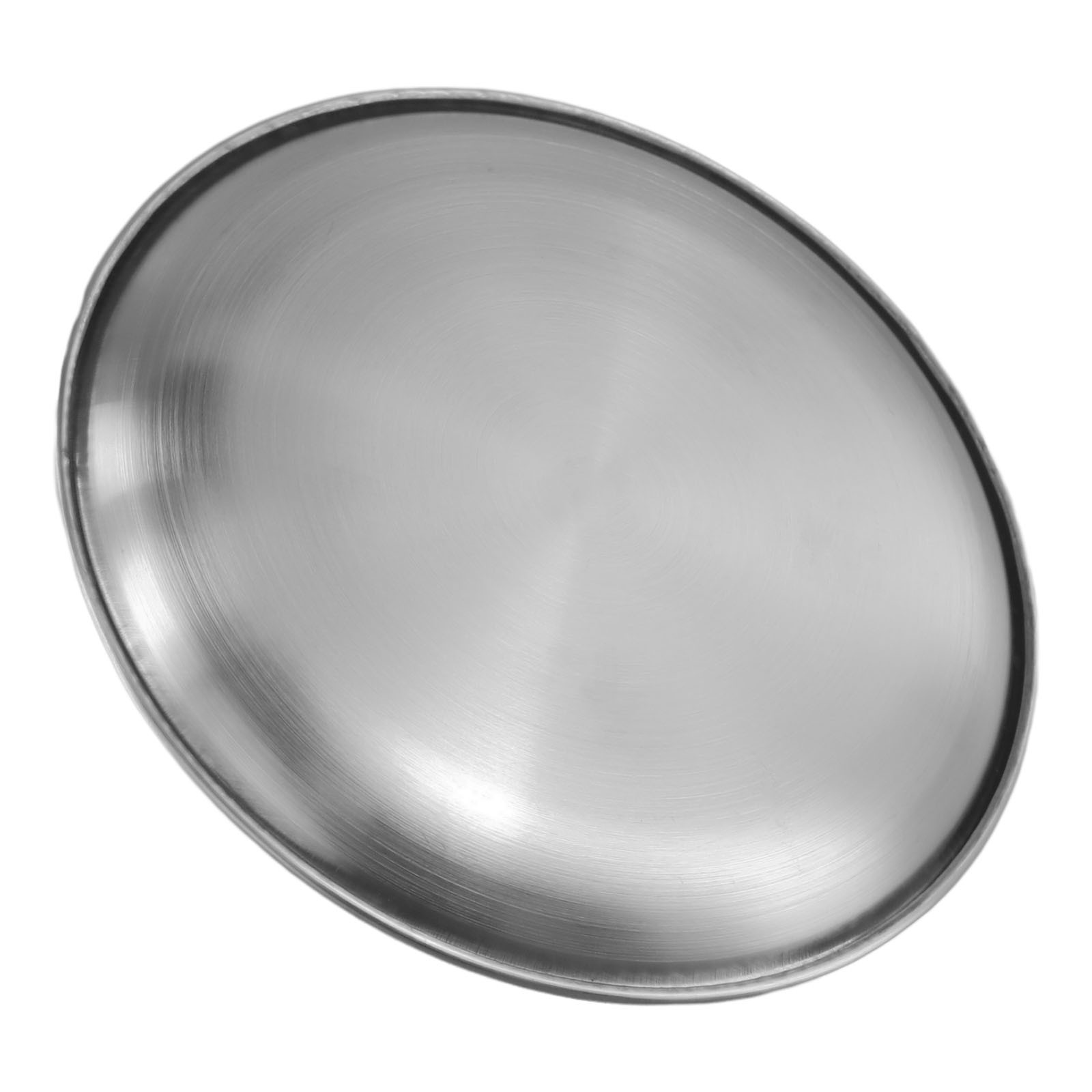 Plate Stainless Steel 14/17/20/23/26cm Accessories Breakfast Dining Dinner - Picture 16 of 57