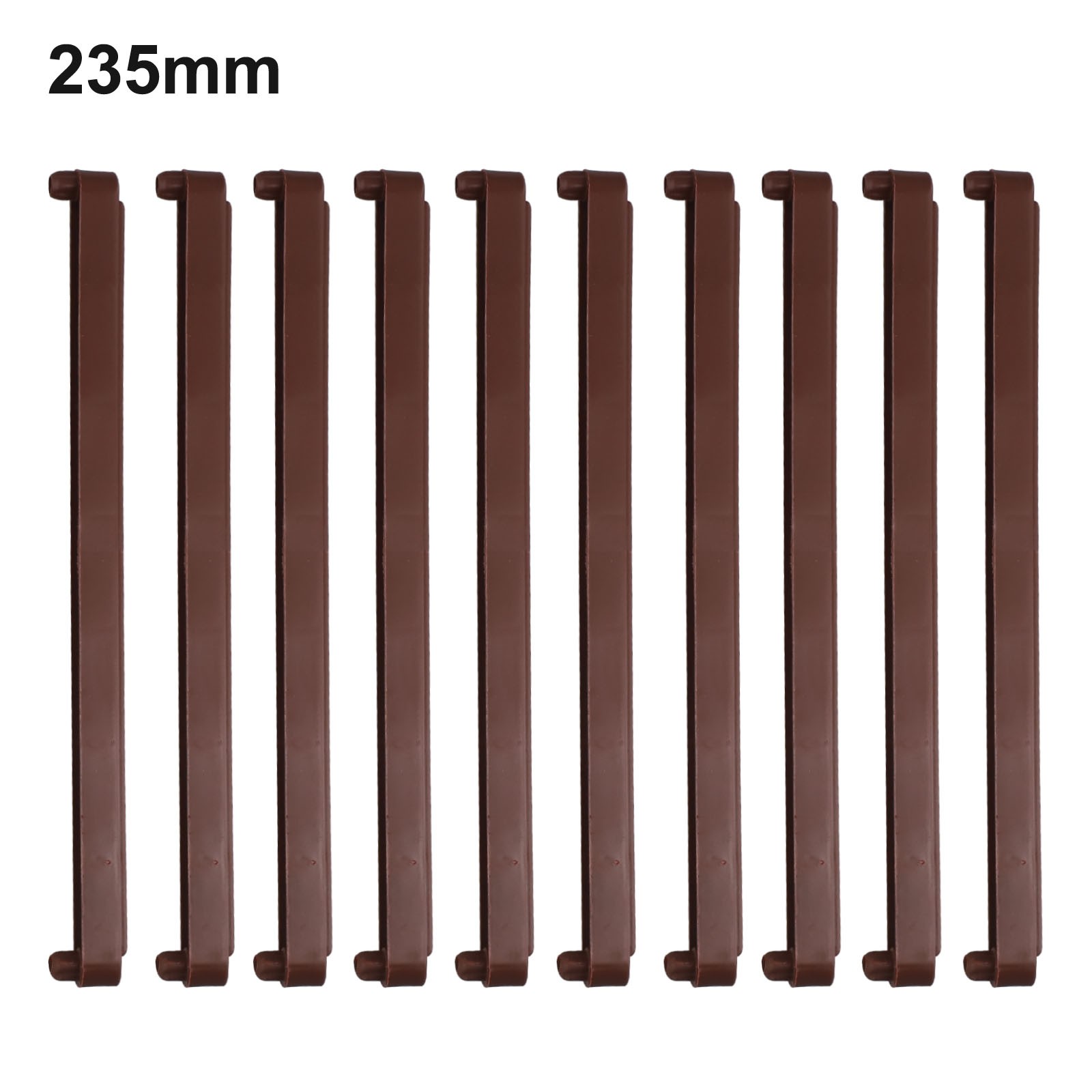 Lightweight Plastic Drawer Runners 10pcs for Easy Drawer Sliding 180 298mm