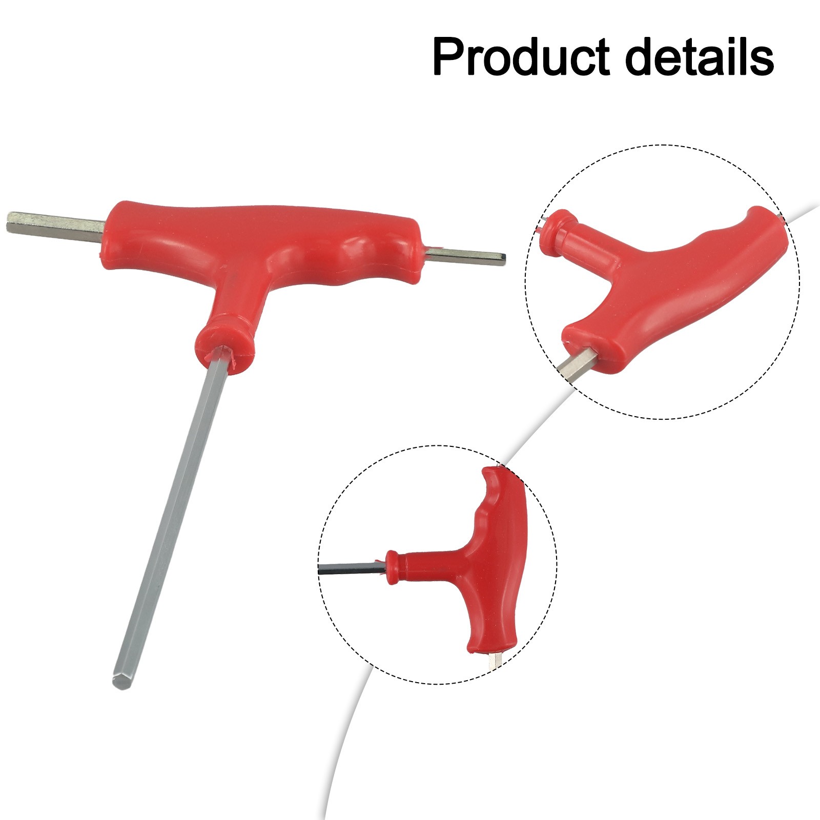 Multi purpose T shaped Wrench with Plastic Handle for Furniture Installation - Picture 18 of 30