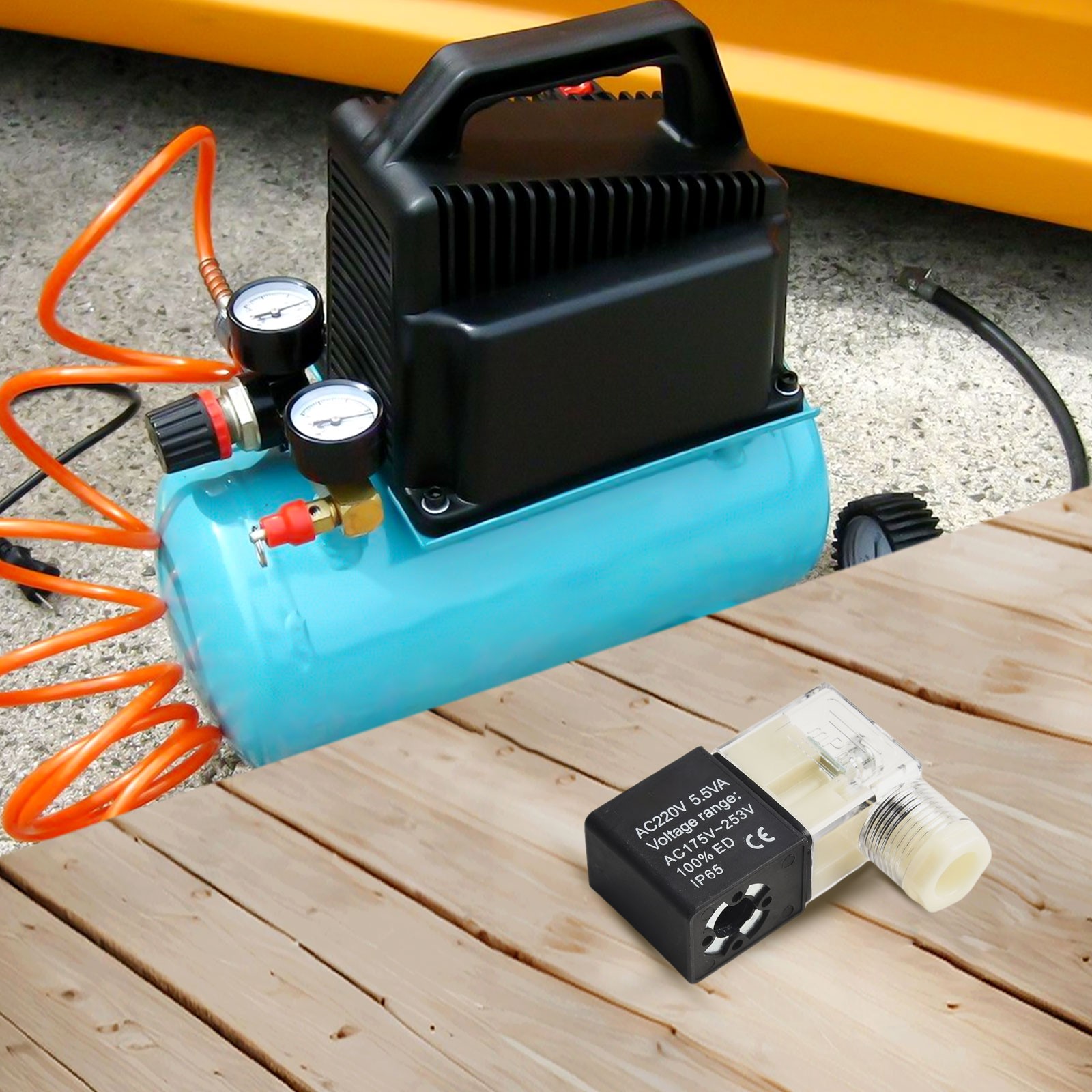 Air Pump Compressor Power-off Vent Oil-free Design Powerful And Efficient - Picture 25 of 42