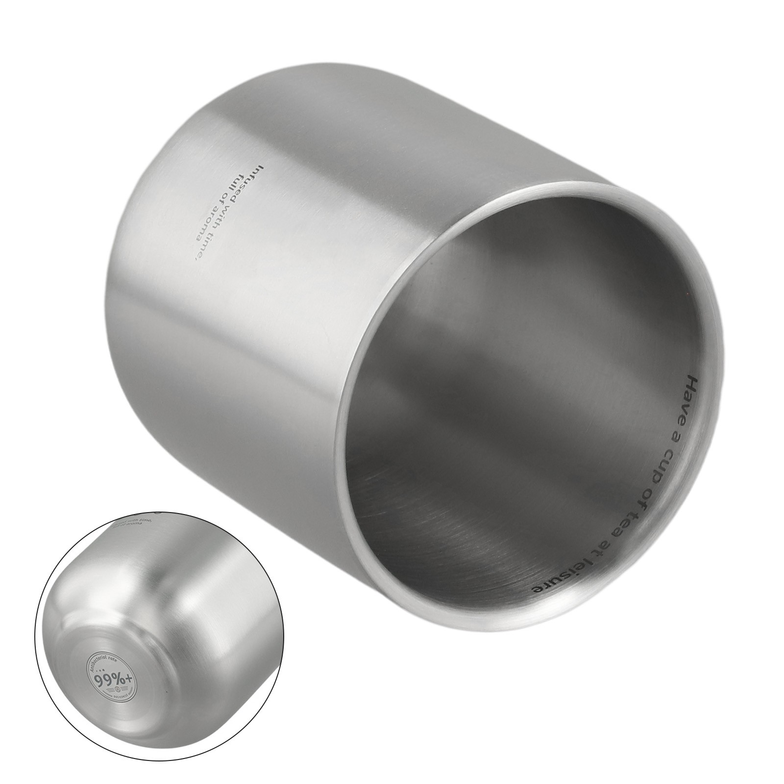 For Outdoor Adventures Double Wall Cup Reusable Metal Cup Camping Trips - Picture 13 of 42