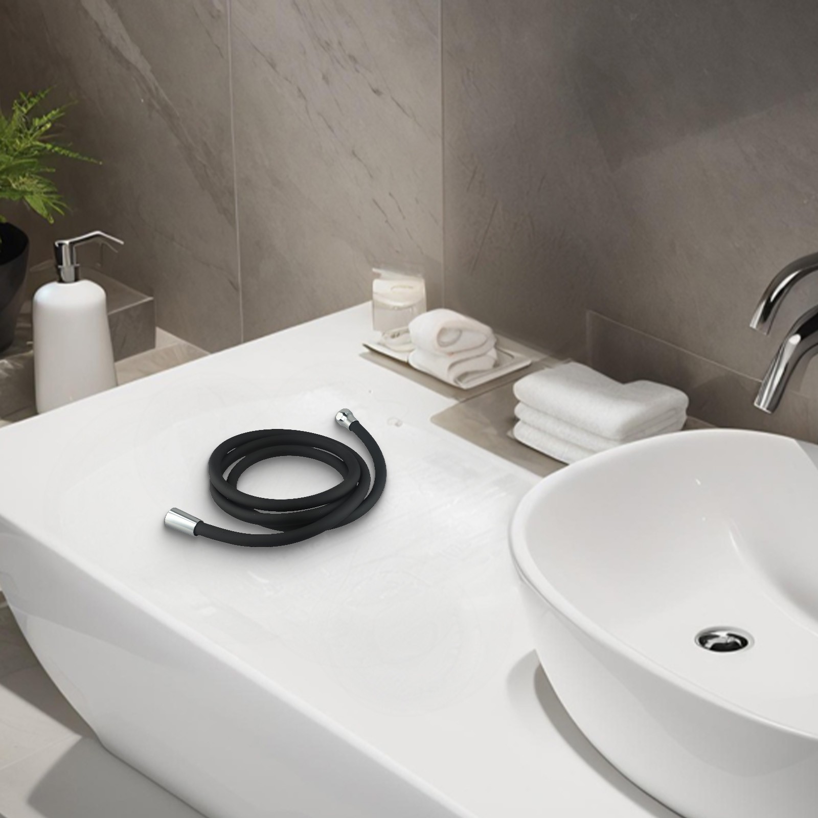 Powerful Water Flow 2M High Pressure Silicone Hose for Enhanced For Showers - Picture 15 of 31