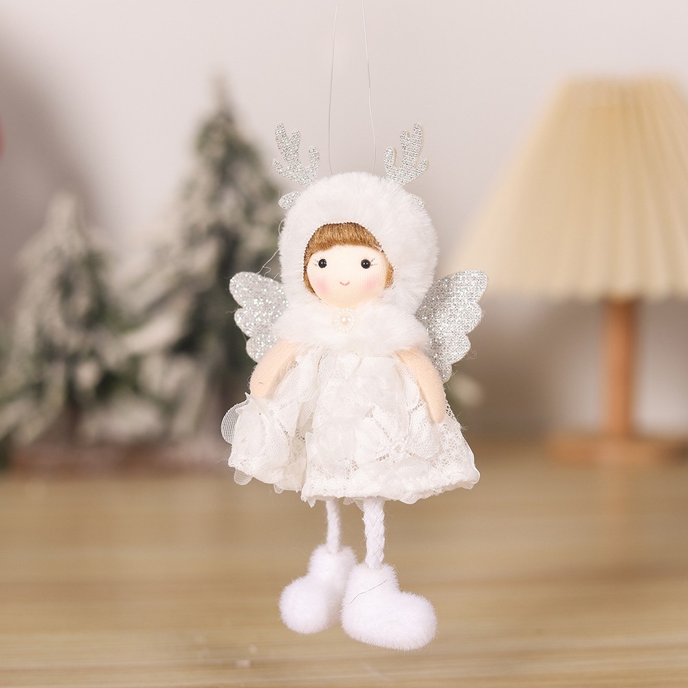 Weihnachtsgeweih Engel Anhänger Engel Puppe Ornament passend für verschiedene - Picture 14 of 17