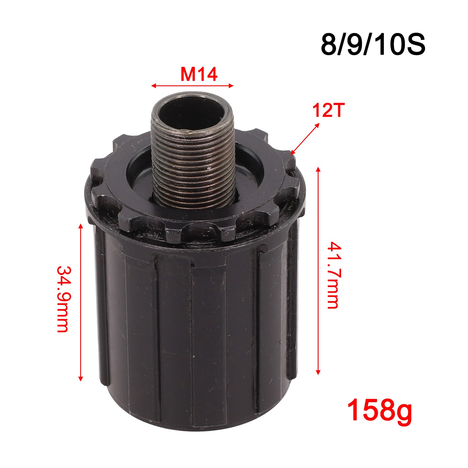 Cuerpo de buje libre de repuesto MTB-7/8/9/10 velocidades para Shimano-RM30, RM40/RM60 - Imagen 29 de 37