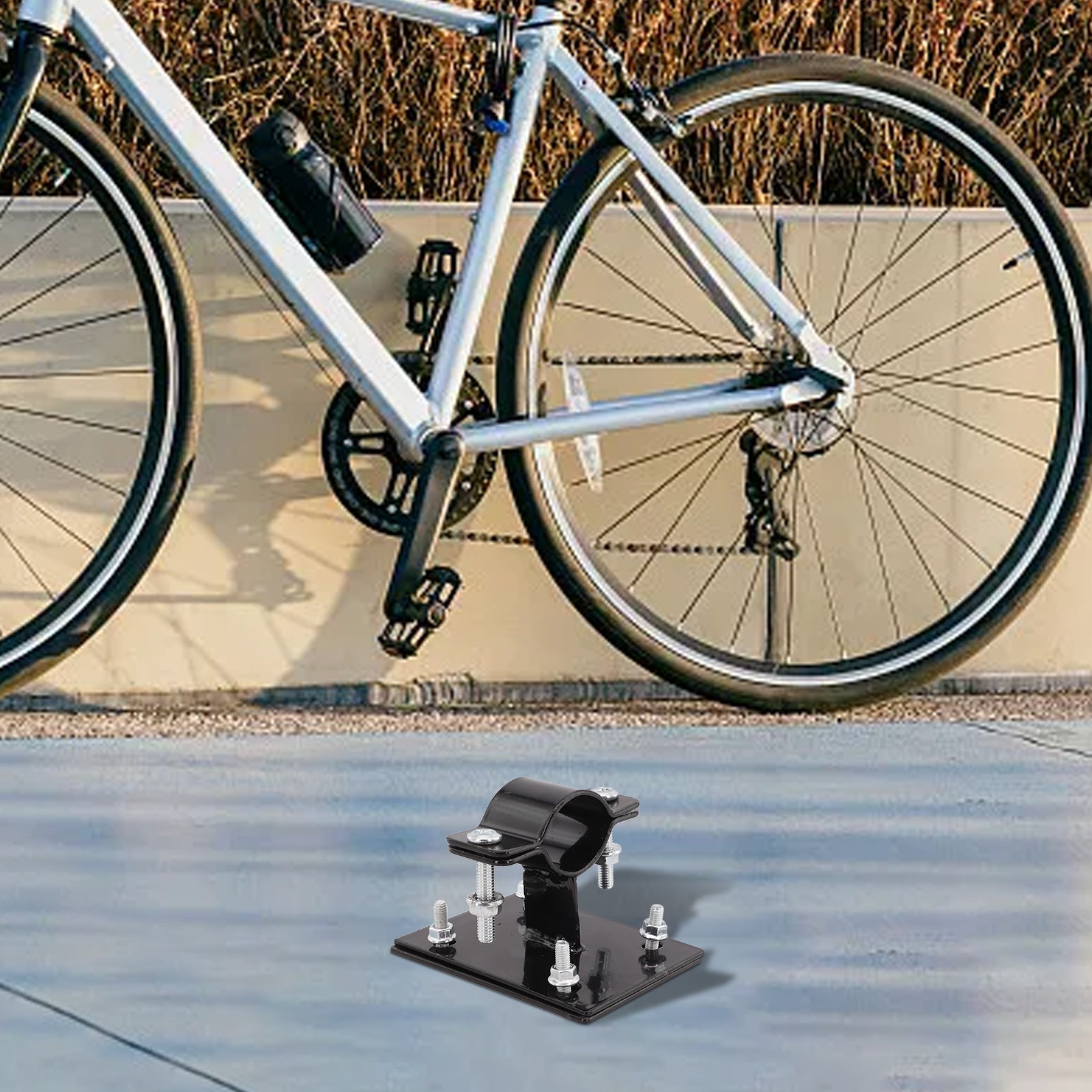 Sturdy Bike Basket Fixing Bracket with Adjustable Size for Customized Fit