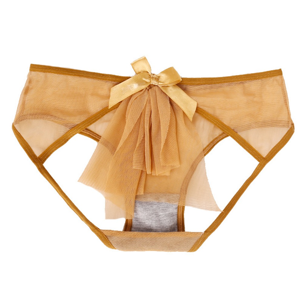 Vente chaude culotte femme sous vêtement nœud achats papillon slip maille perspective
