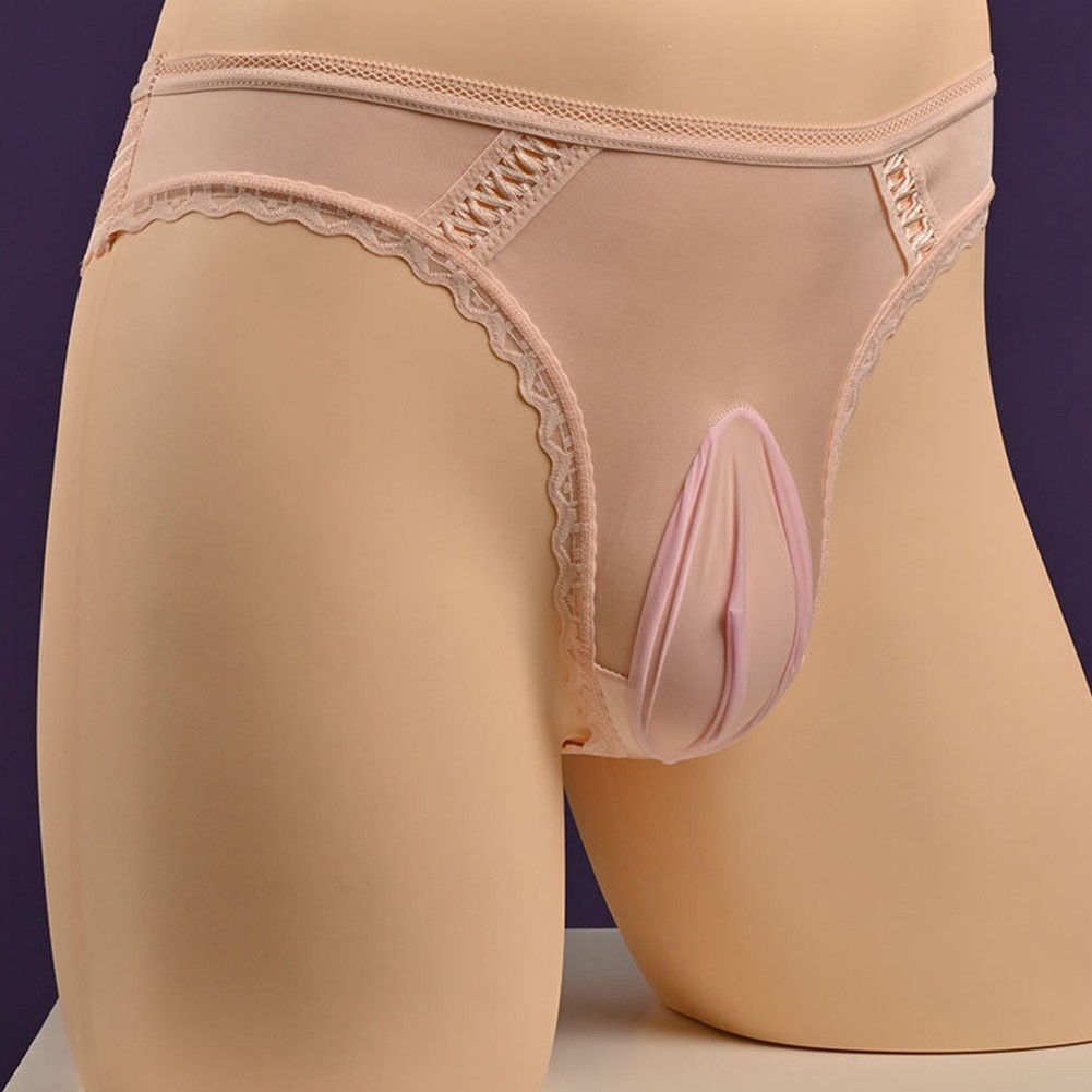 Men's Sexy Briefs High Waist Lingerie Ice Silk Underwear Pouch Panties - Picture 23 of 28
