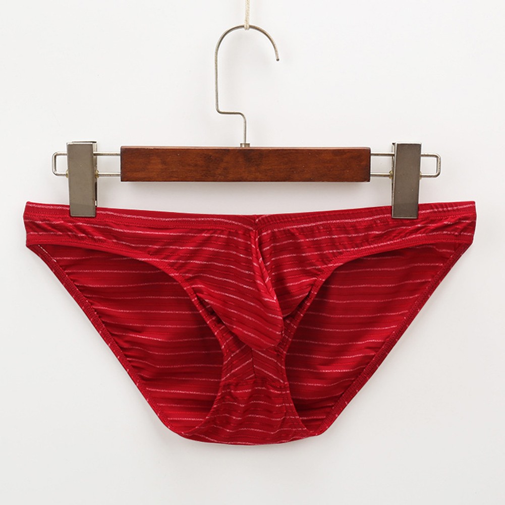 Calzoncillos de cintura baja para hombre Lencería sexy Tanga a rayas Ropa interior Transpirable Cintura baja - Imagen 14 de 25
