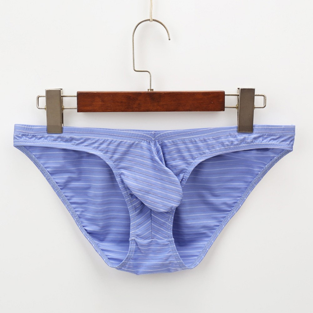 Calzoncillos de cintura baja para hombre Lencería sexy Tanga a rayas Ropa interior Transpirable Cintura baja - Imagen 20 de 25