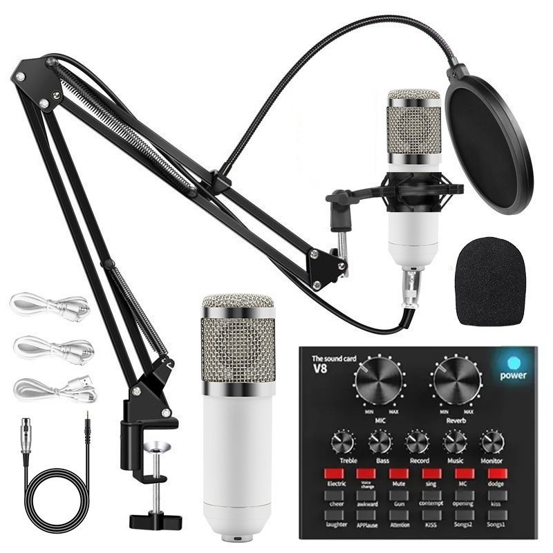 For Karaoke Ready Condenser Microphone Set with User Friendly Interface - Picture 14 of 14