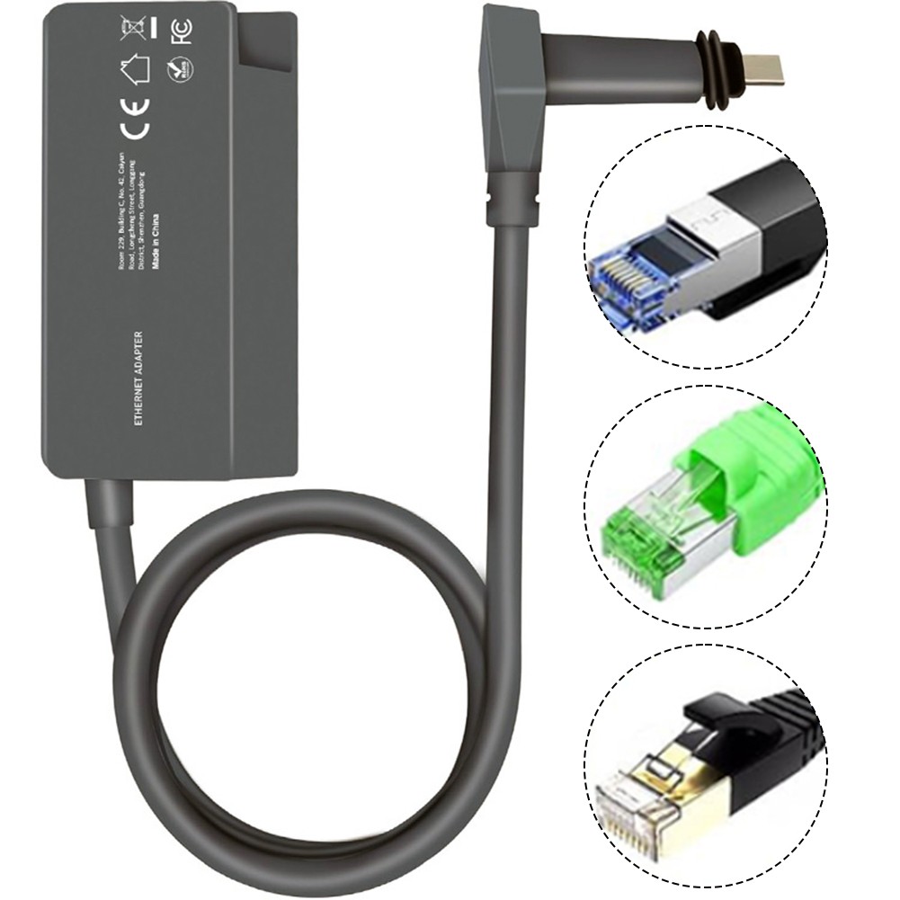 Büro Netzwerk Einrichtung High-Speed Ethernet Adapter kompaktes Design einfache