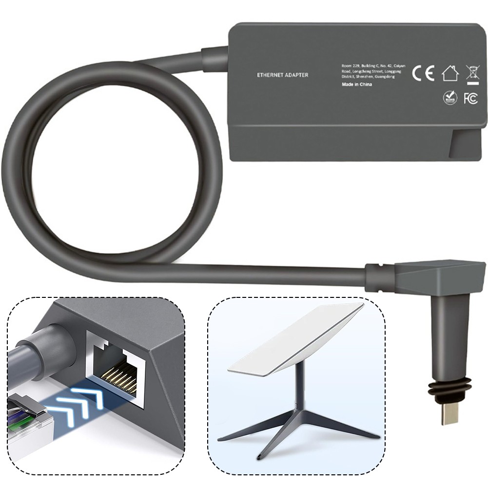 Büro Netzwerk Einrichtung High-Speed Ethernet Adapter kompaktes Design einfache - Bild 4 von 5
