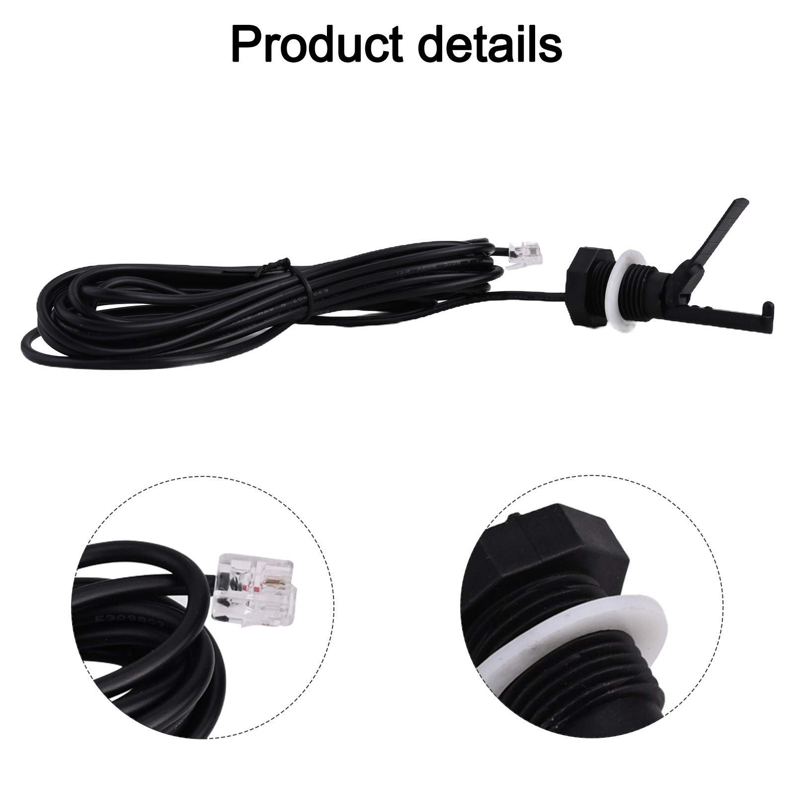 Flow Switch Assembly Compatible with For Hayward Salt Systems and Cables