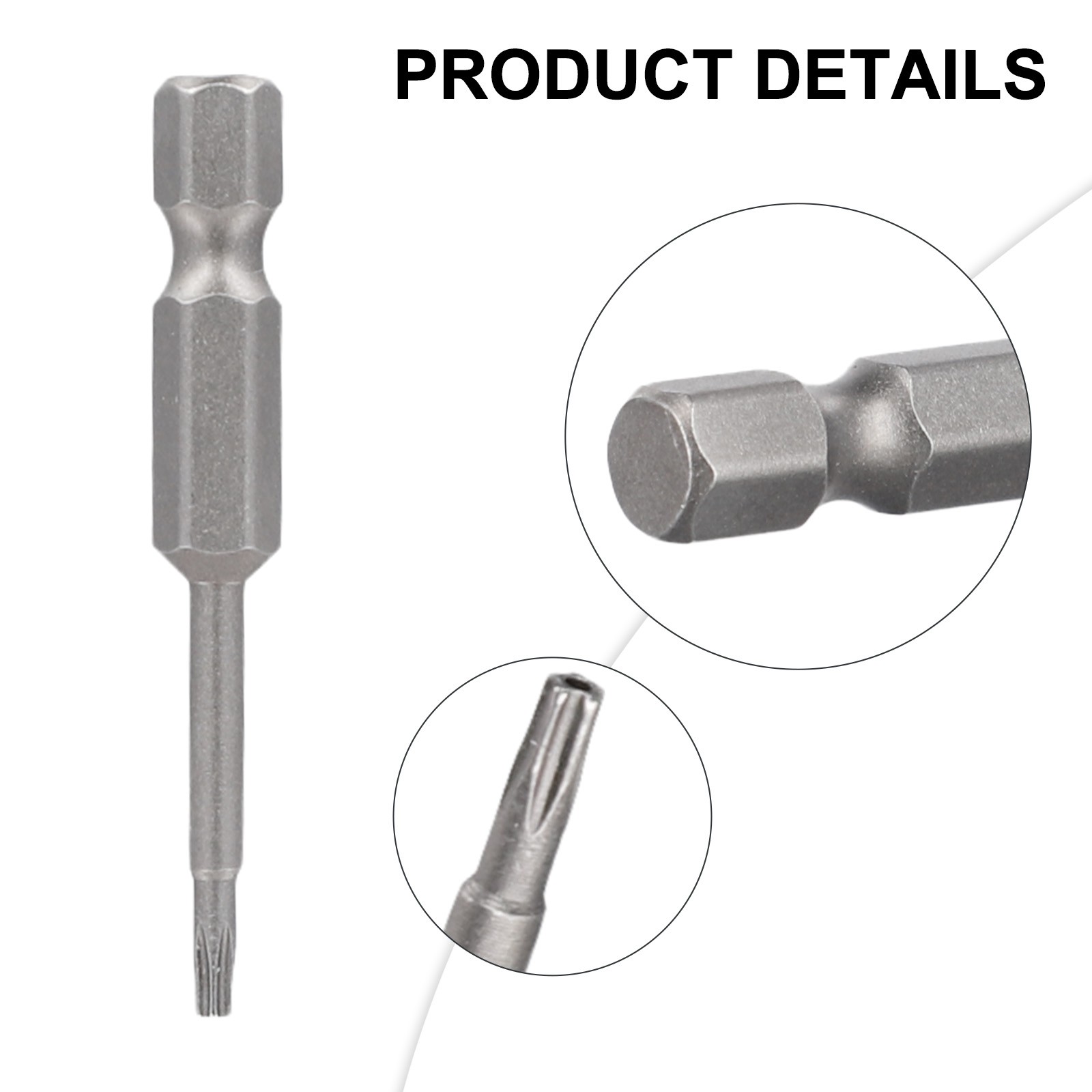 Professional Quality 50mm Hex Shank Screwdriver Bit for Enhanced Efficiency