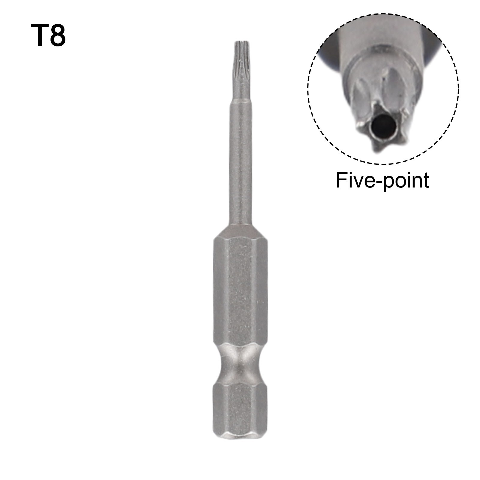 Professional Quality 50mm Hex Shank Screwdriver Bit for Enhanced Efficiency