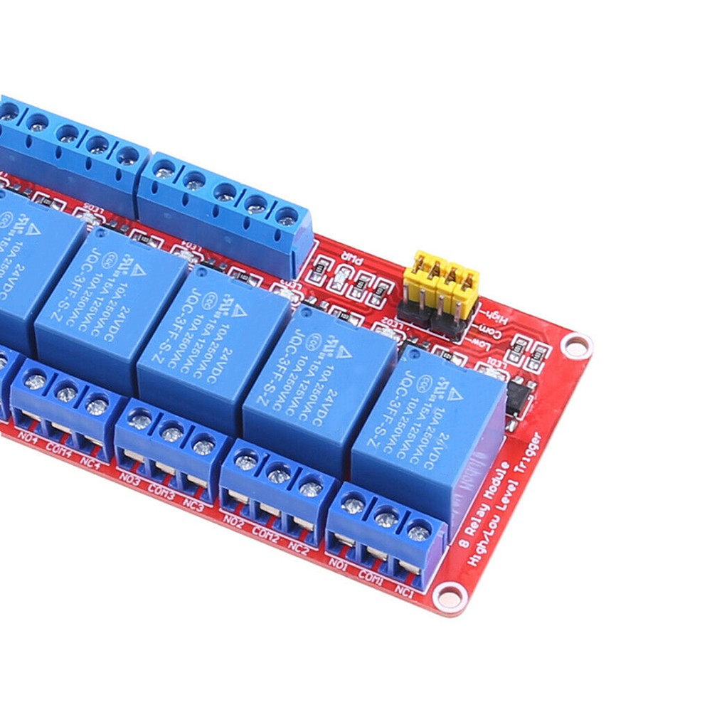 Optocoupler Isolated 8 Channel Relay Module Reliable and Flexible Control