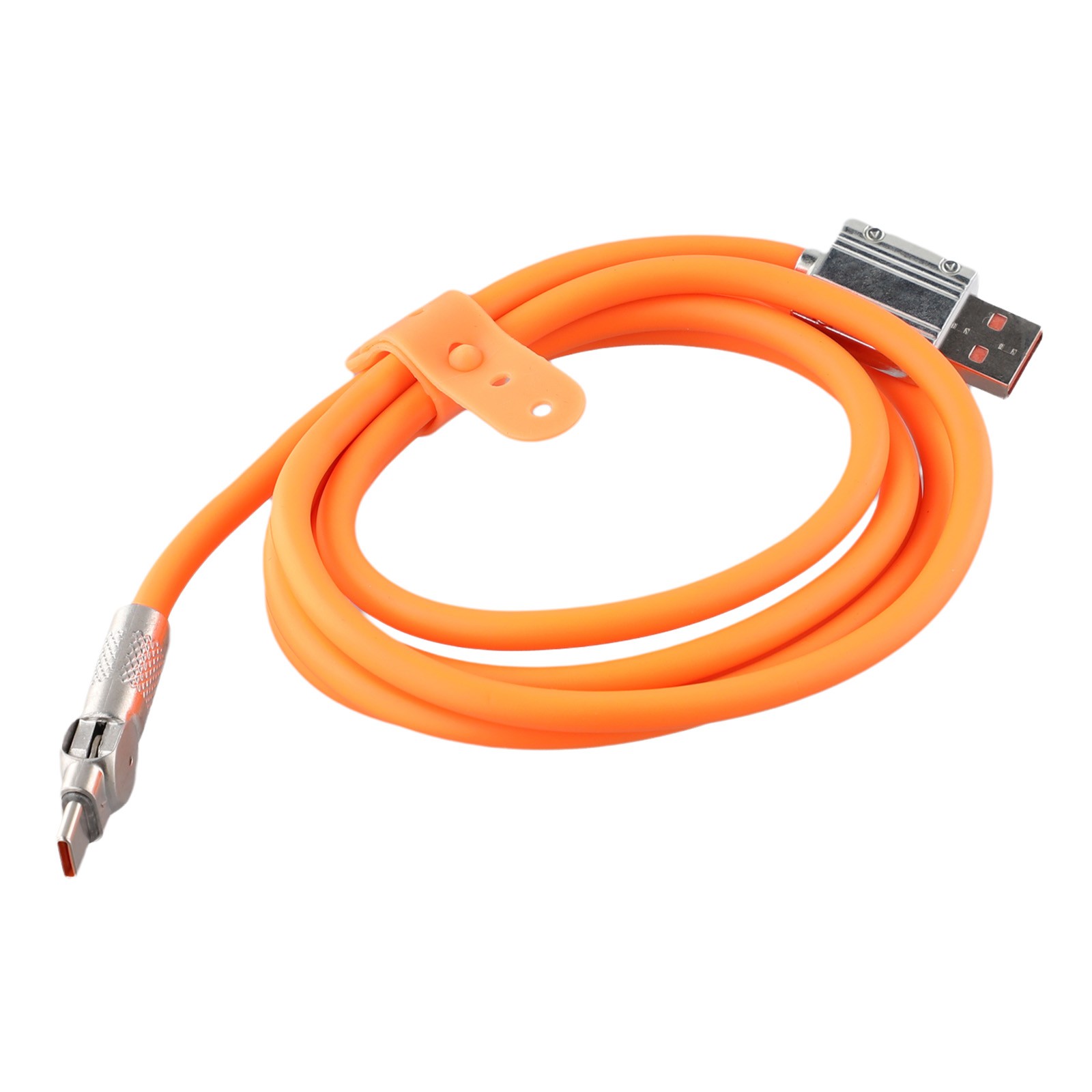 Câble Chargeur USB Tressé 180 Rotation 120W vendu Compatible avec Smartphones