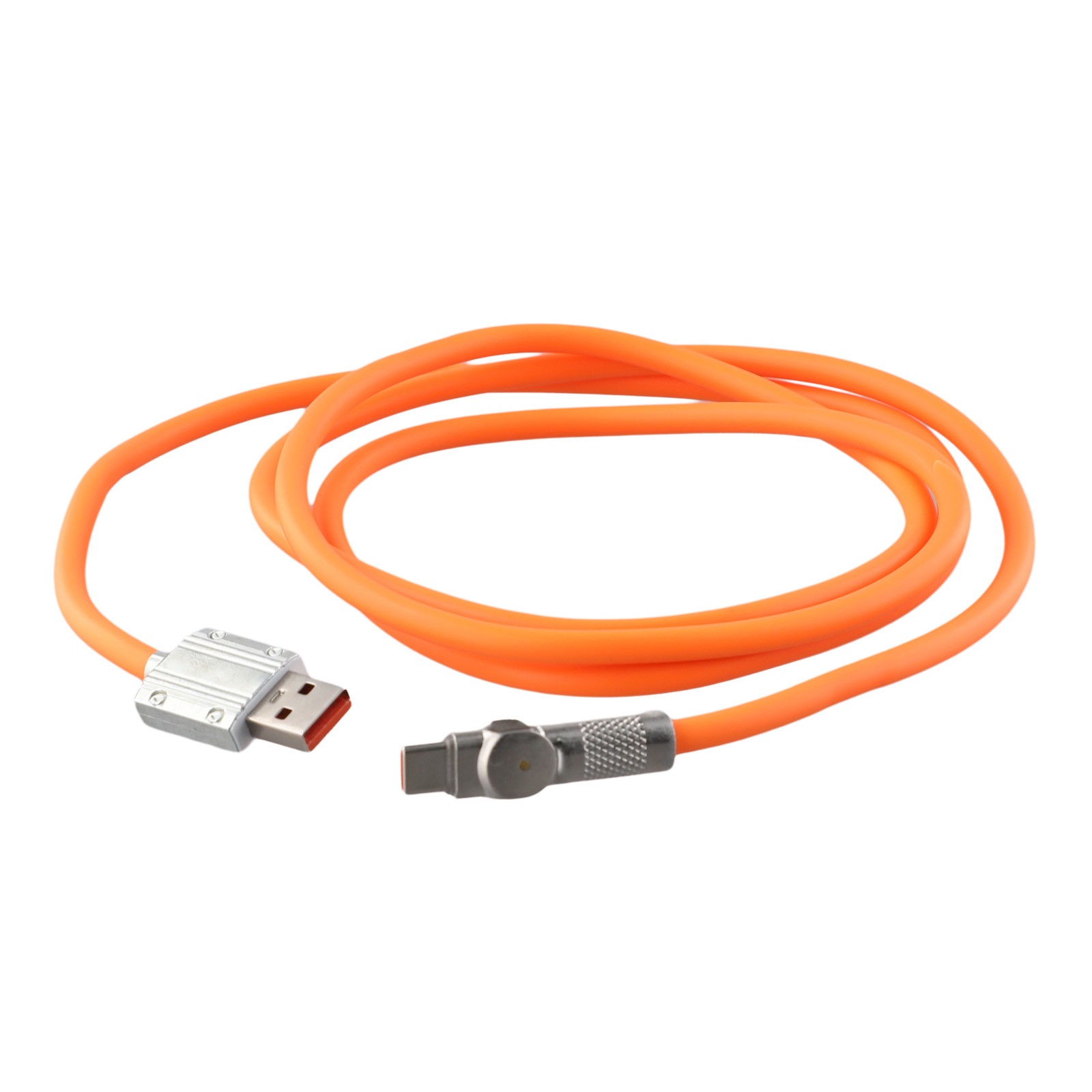 Câble de Charge Téléphone Portable officiel avec Câble USB Flexible Rotatif Rapide 18
