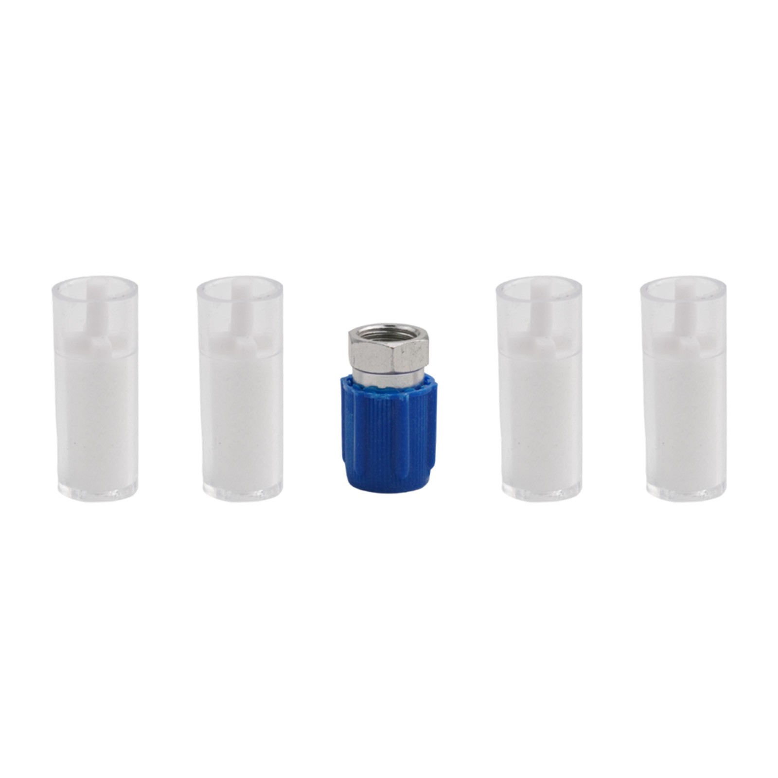 R134A Charging Hose Kit Low Pressure Valve Aluminum Alloy Auto Shut-off Feature - Picture 6 of 12
