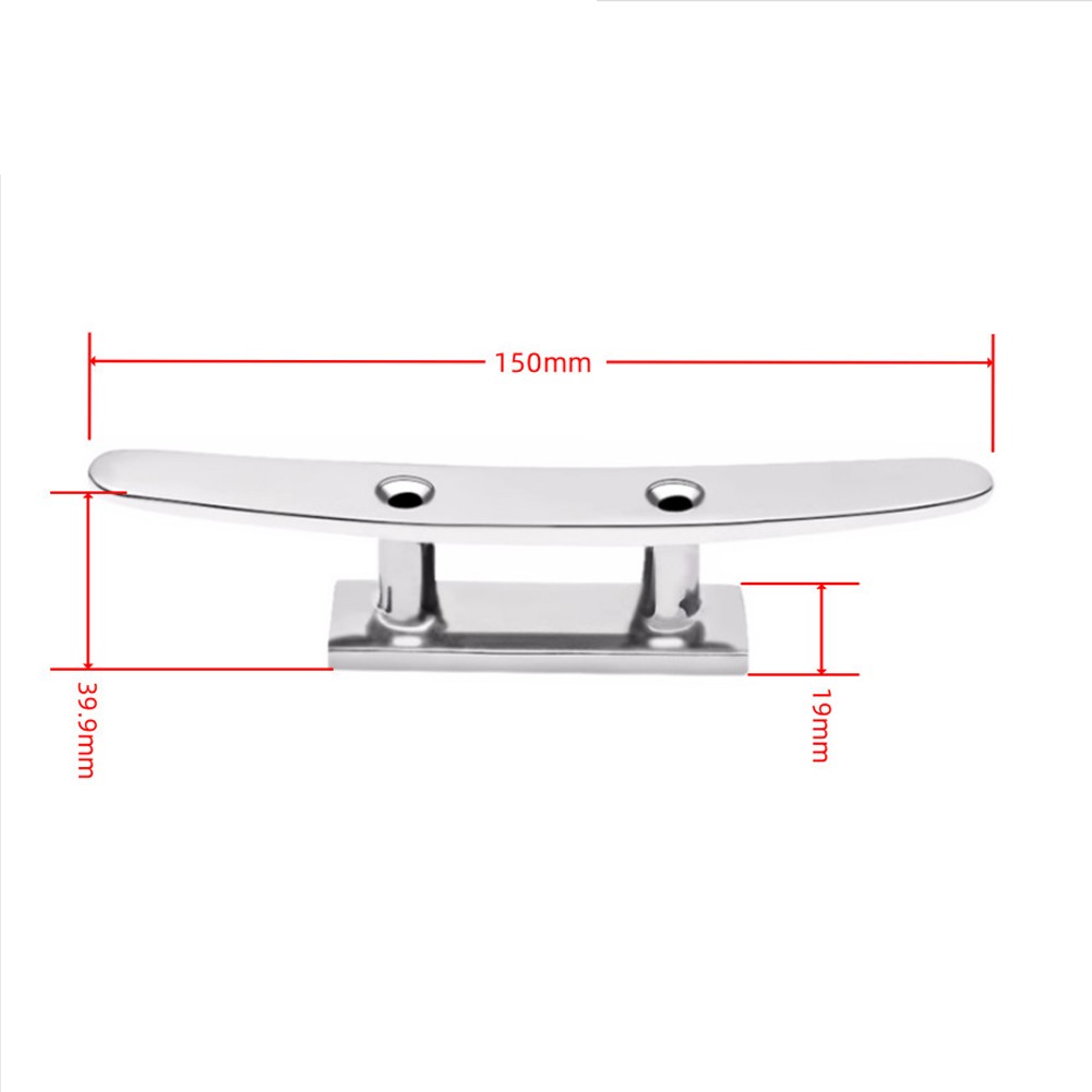 316 Stainless Steel Boat Mooring Cleat Available in Sizes 4 6" - Picture 23 of 26