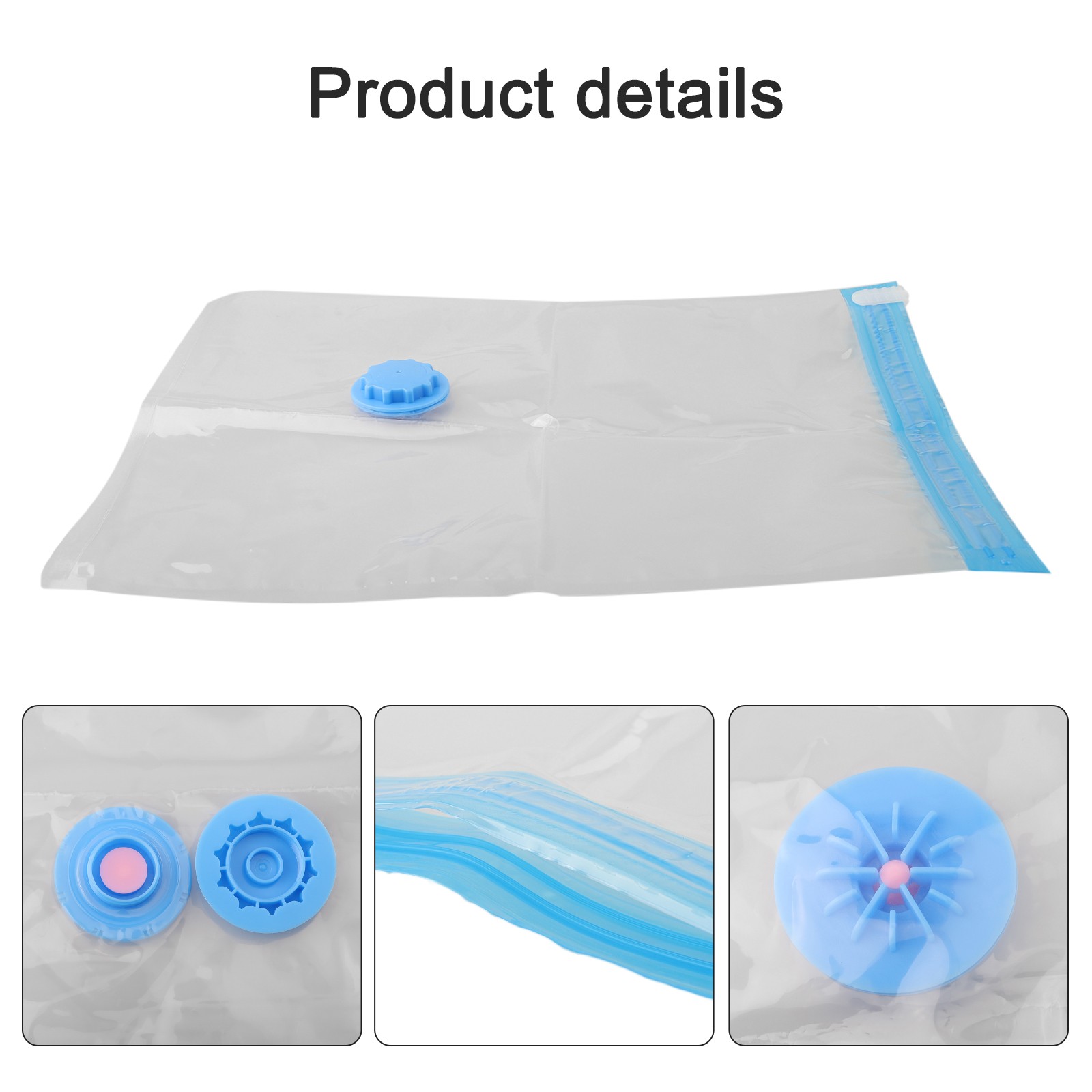 Airtight Bags Storage Bag Good Stretchability Good Toughness Save Space