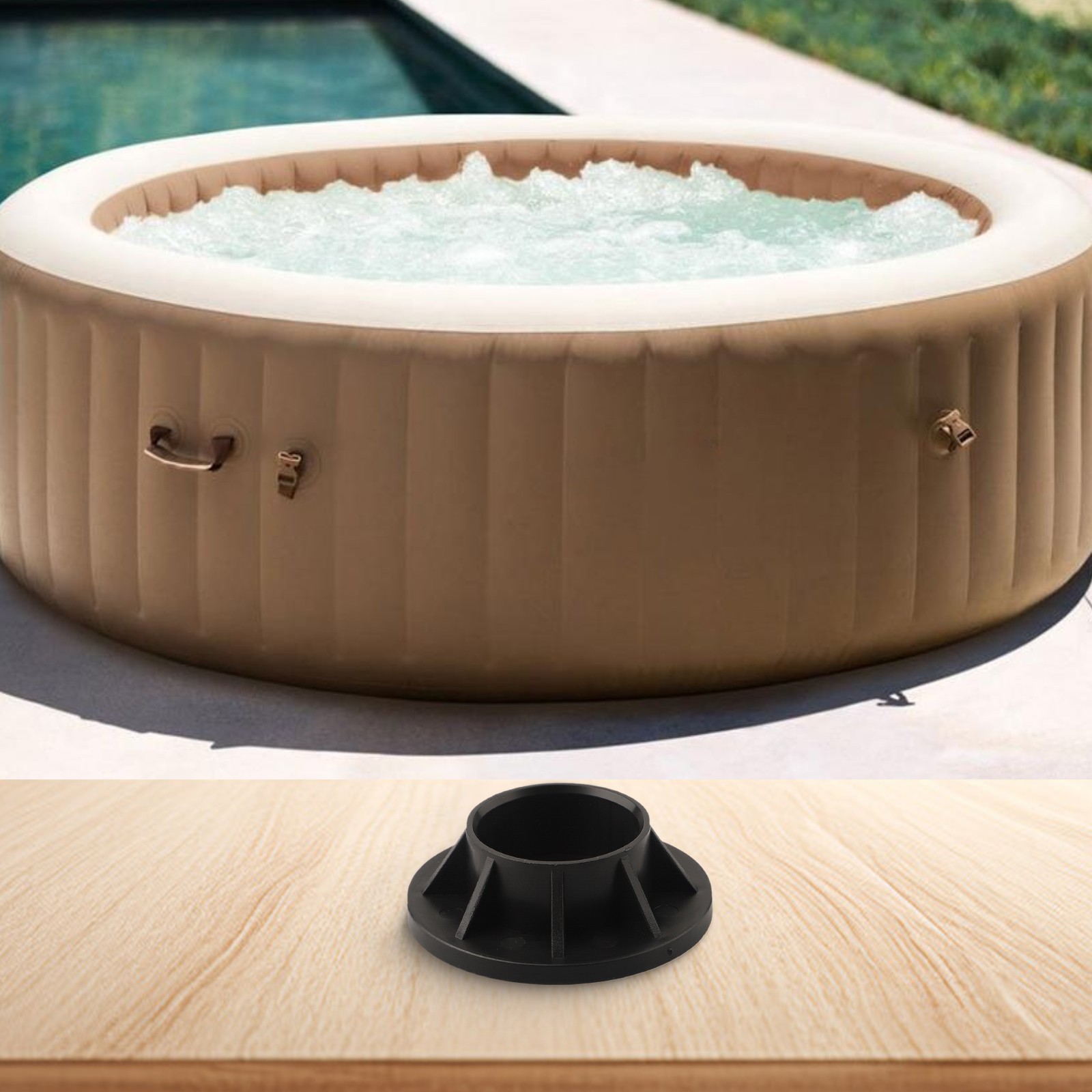 Beinendkappe 28270 28271 Kleine Rechteckige Pools Plastik Poolmodell 28279 - Bild 36 von 44