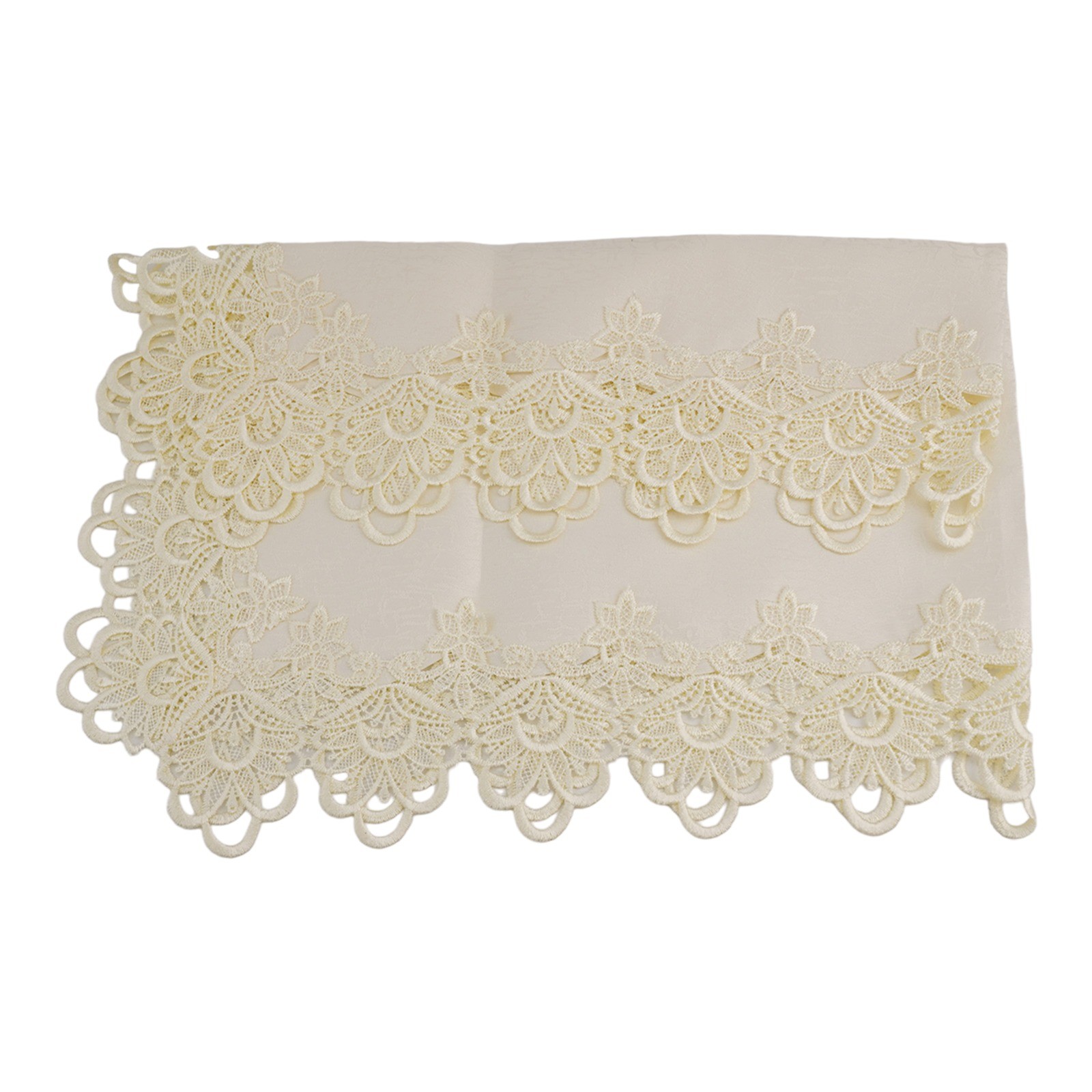 Vintage Style Coffee Tablecloth Exquisite Detailing Creates a Cozy Atmosphere - Picture 27 of 36