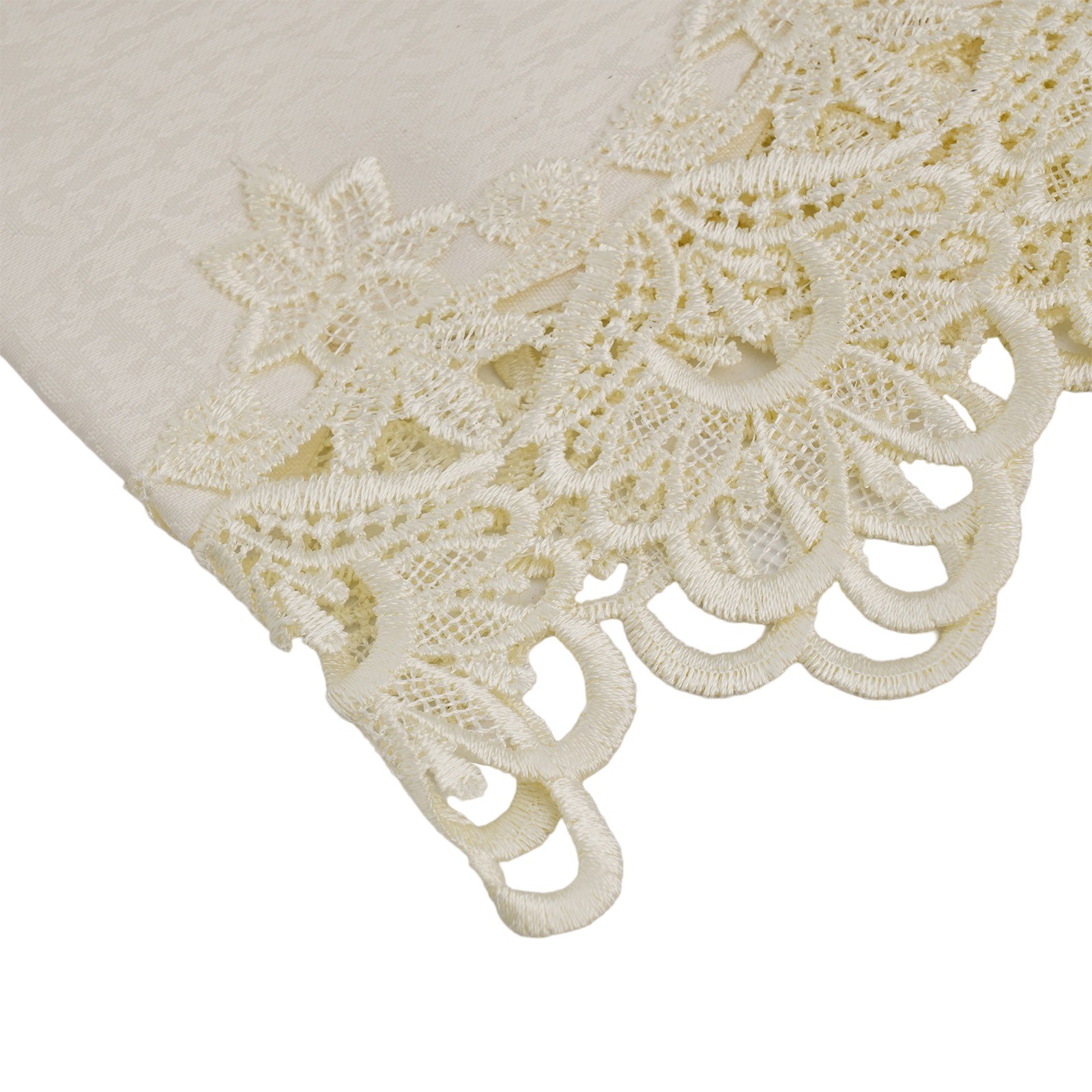 Vintage Style Coffee Tablecloth Exquisite Detailing Creates a Cozy Atmosphere - Picture 26 of 36