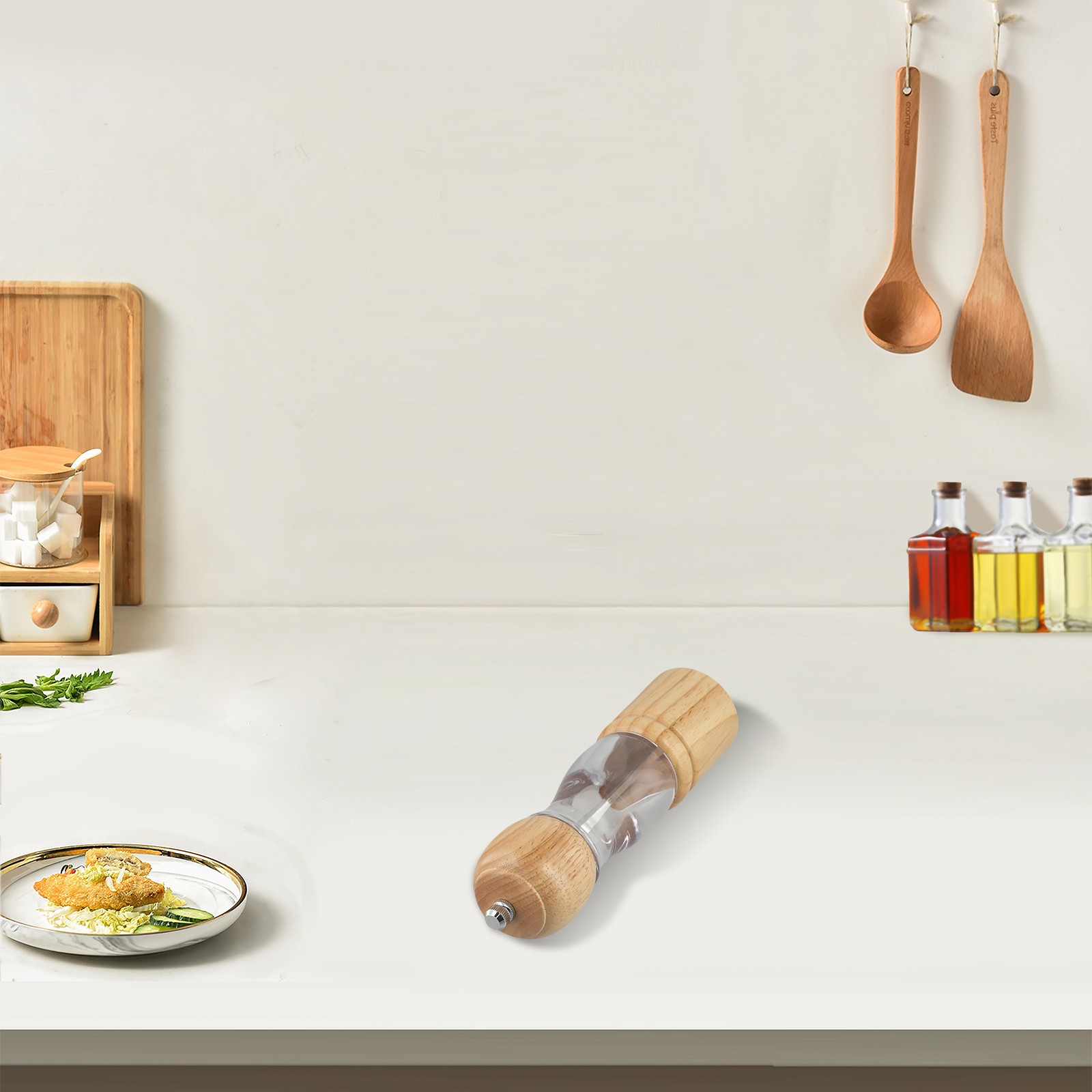 Professional Cooking Experience Home Cooking Salt Pepper Grinder Ergonomic Grip - Picture 19 of 40