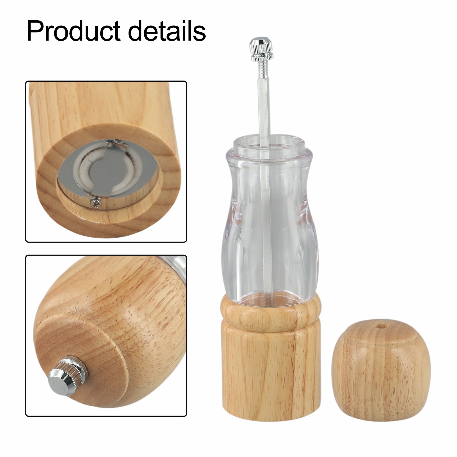 Professional Cooking Experience Home Cooking Salt Pepper Grinder Ergonomic Grip - Picture 18 of 40