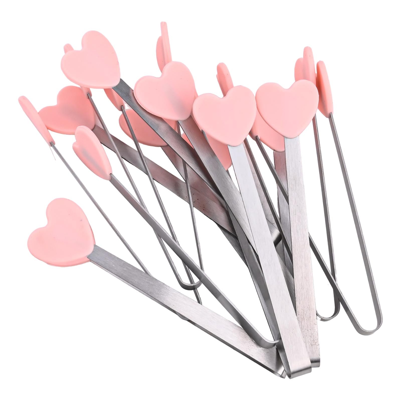 10er Pack Mini Kochzange mit sicheren Silikonspitzen für alle Gelegenheiten - Bild 20 von 39