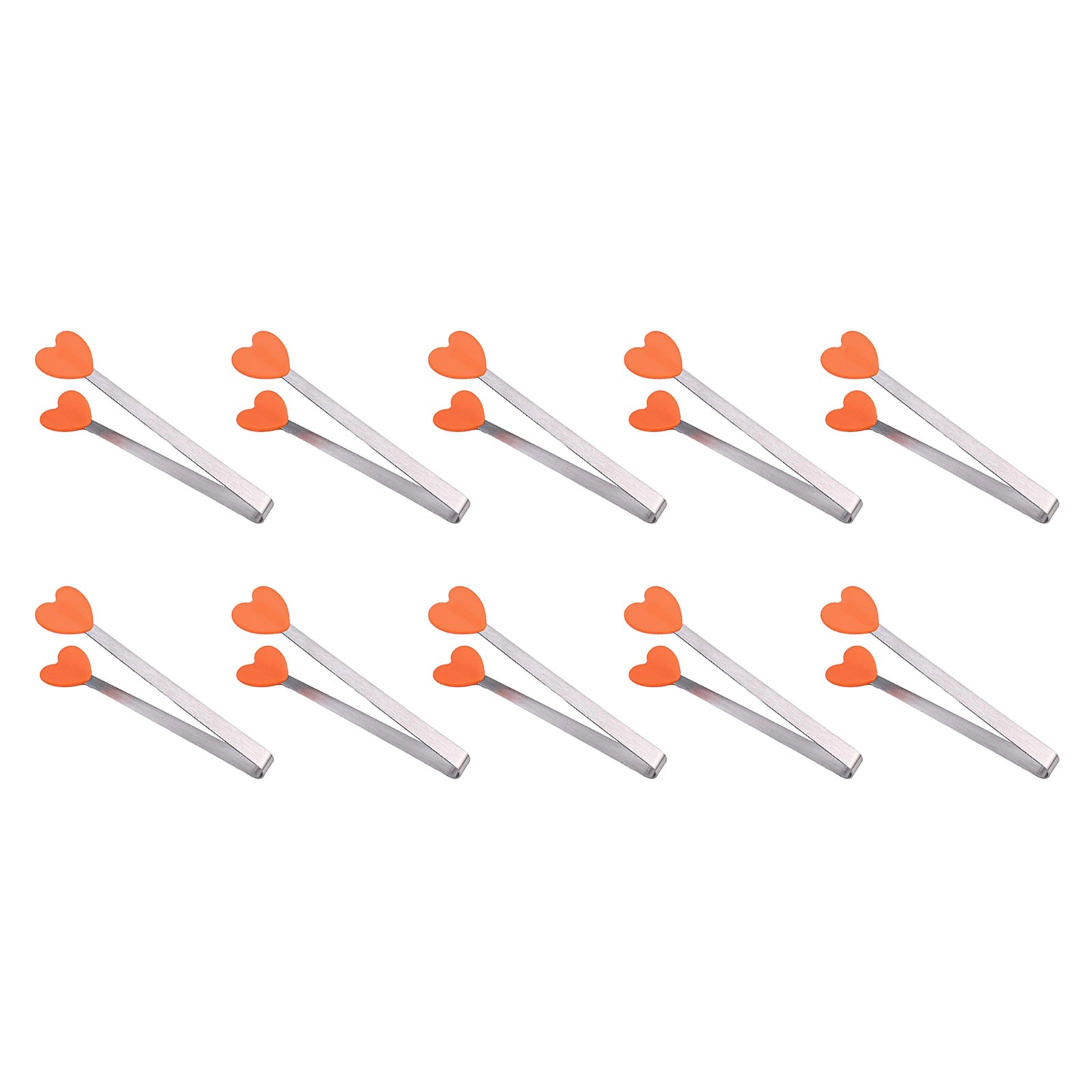 10er Pack Mini Kochzange mit sicheren Silikonspitzen für alle Gelegenheiten - Bild 37 von 39