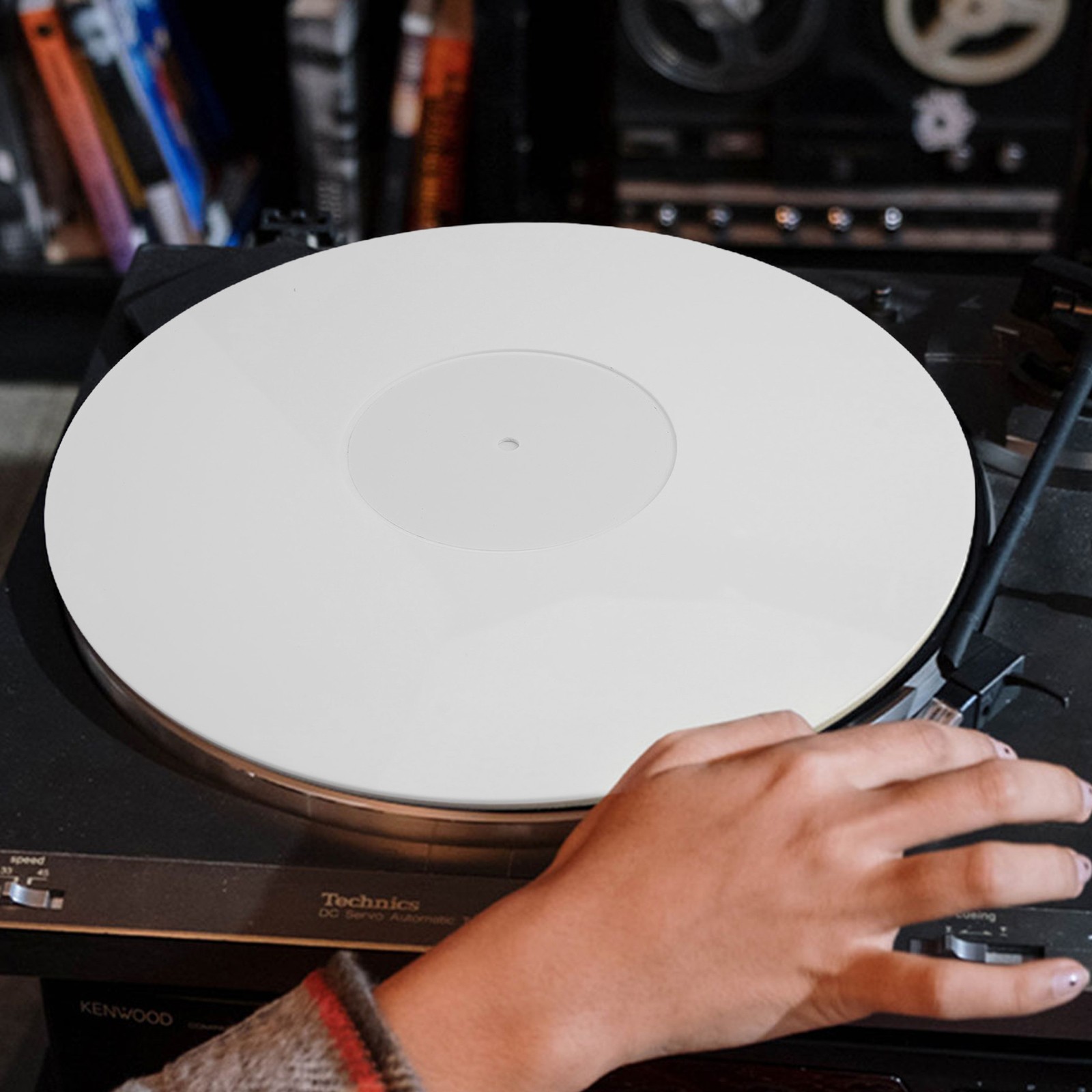 Upgrade Your Turntable Setup with 12 Acrylic Slip Mat Improved Performance