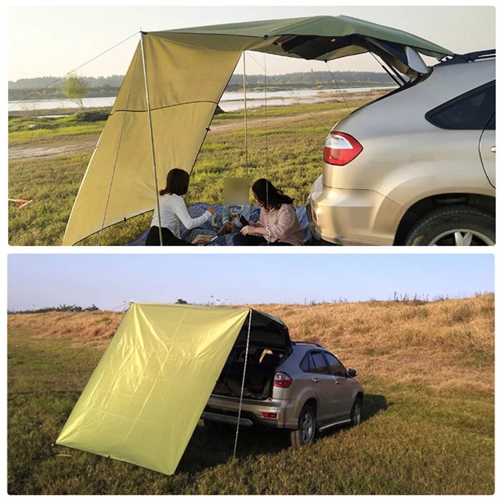 Für Outdoor Auto Seitenmarkise Wasserdicht Unterstand 300x150cm mit Verstellbar - Bild 19 von 24
