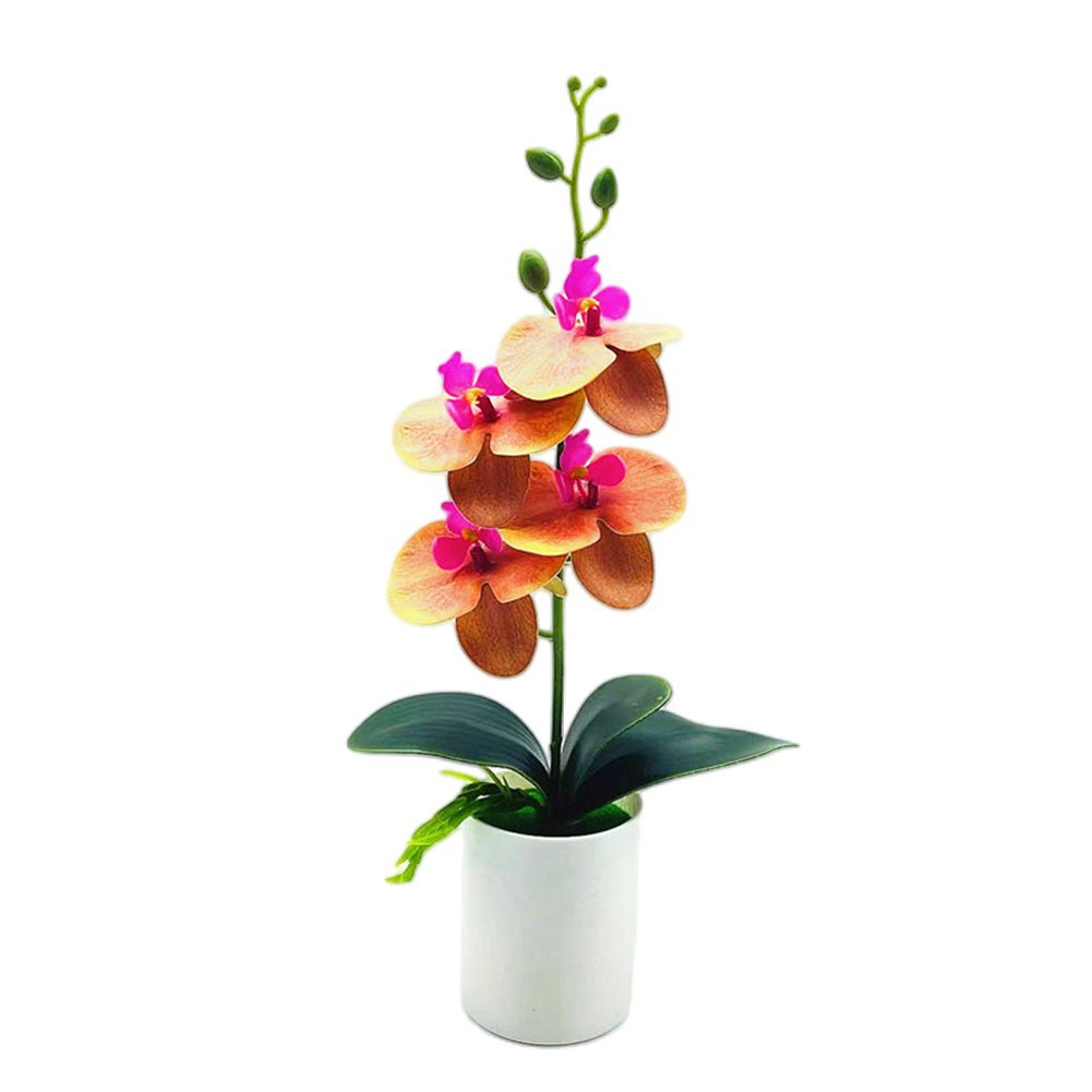 Wohndeko K��nstliche Phalaenopsis Orchidee Vielseitige Dekoration f��r Schreibti - Bild 17 von 18