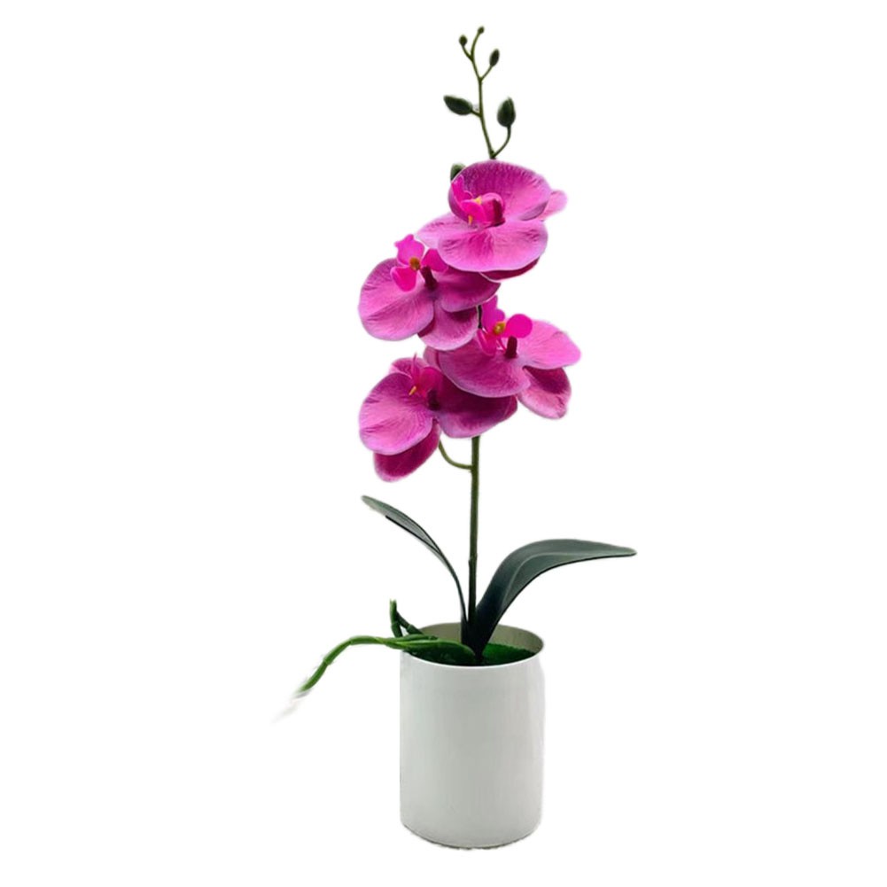 Wohndeko K��nstliche Phalaenopsis Orchidee Vielseitige Dekoration f��r Schreibti - Bild 15 von 18