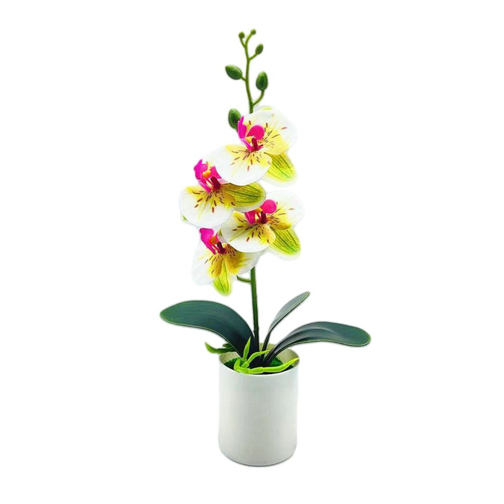 Wohndeko K��nstliche Phalaenopsis Orchidee Vielseitige Dekoration f��r Schreibti - Bild 13 von 18