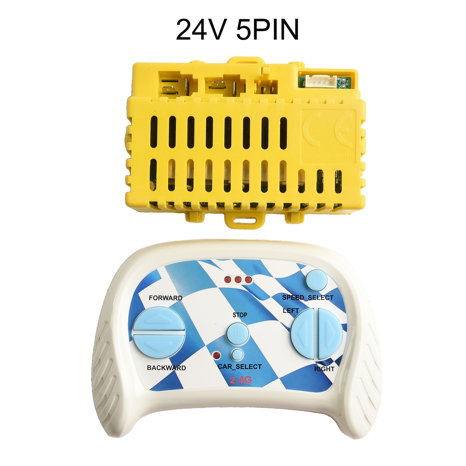 Caja de Control Receptor 24V 5 Pin Niños Coche Eléctrico 2.4G Transmisor Herramientas - Imagen 25 de 44