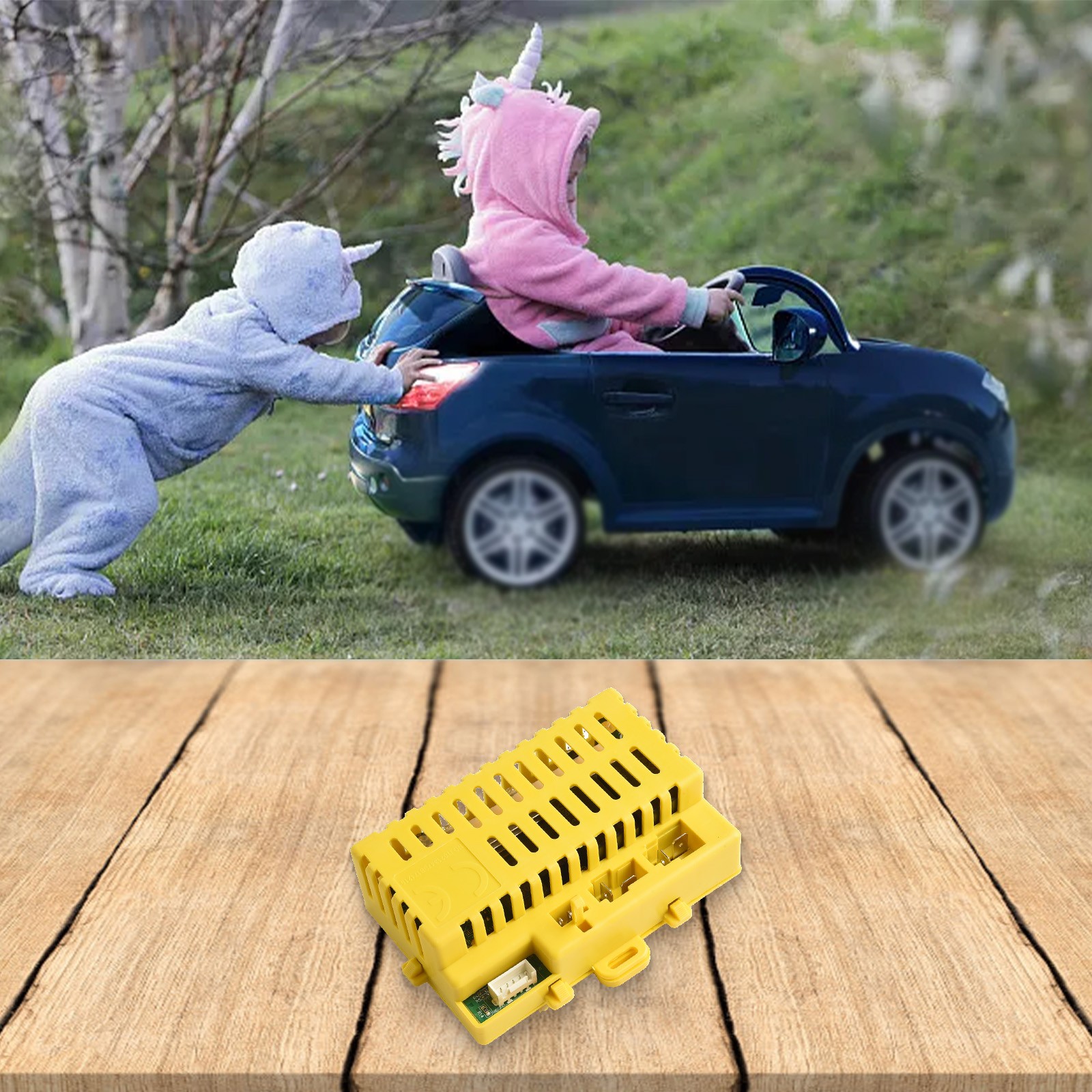 Caja de Control Receptor 24V 5 Pin Niños Coche Eléctrico 2.4G Transmisor Herramientas - Imagen 26 de 44