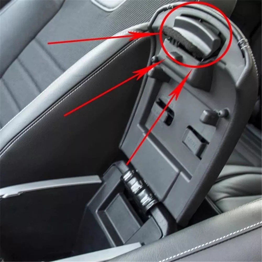 Für Ford Escape 2013-2016 Mittelkonsole Latc Schwarz Farbe Einfache Montage - Bild 7 von 11