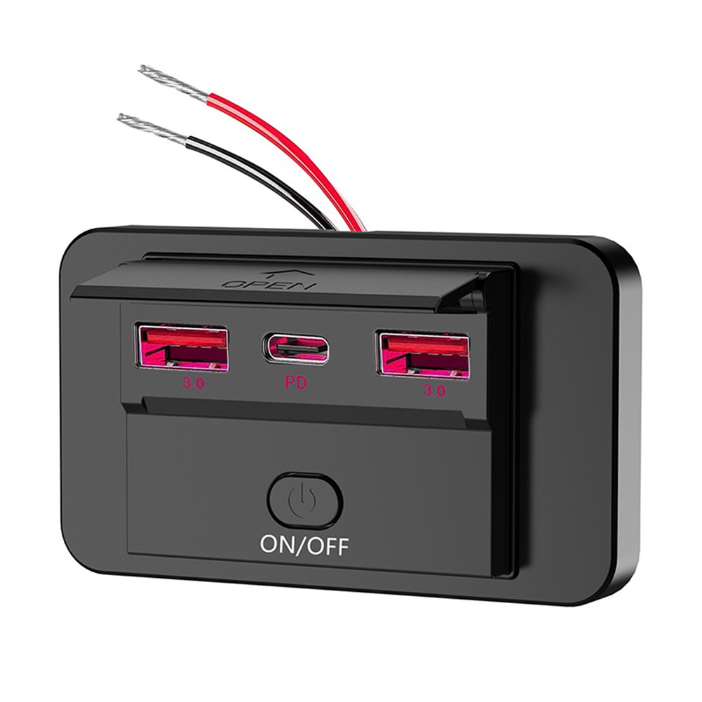 Double Chargeur Rapide Chargeur Voiture Prise Panneau Alliage Aluminium Coque LE - Photo 27 sur 36