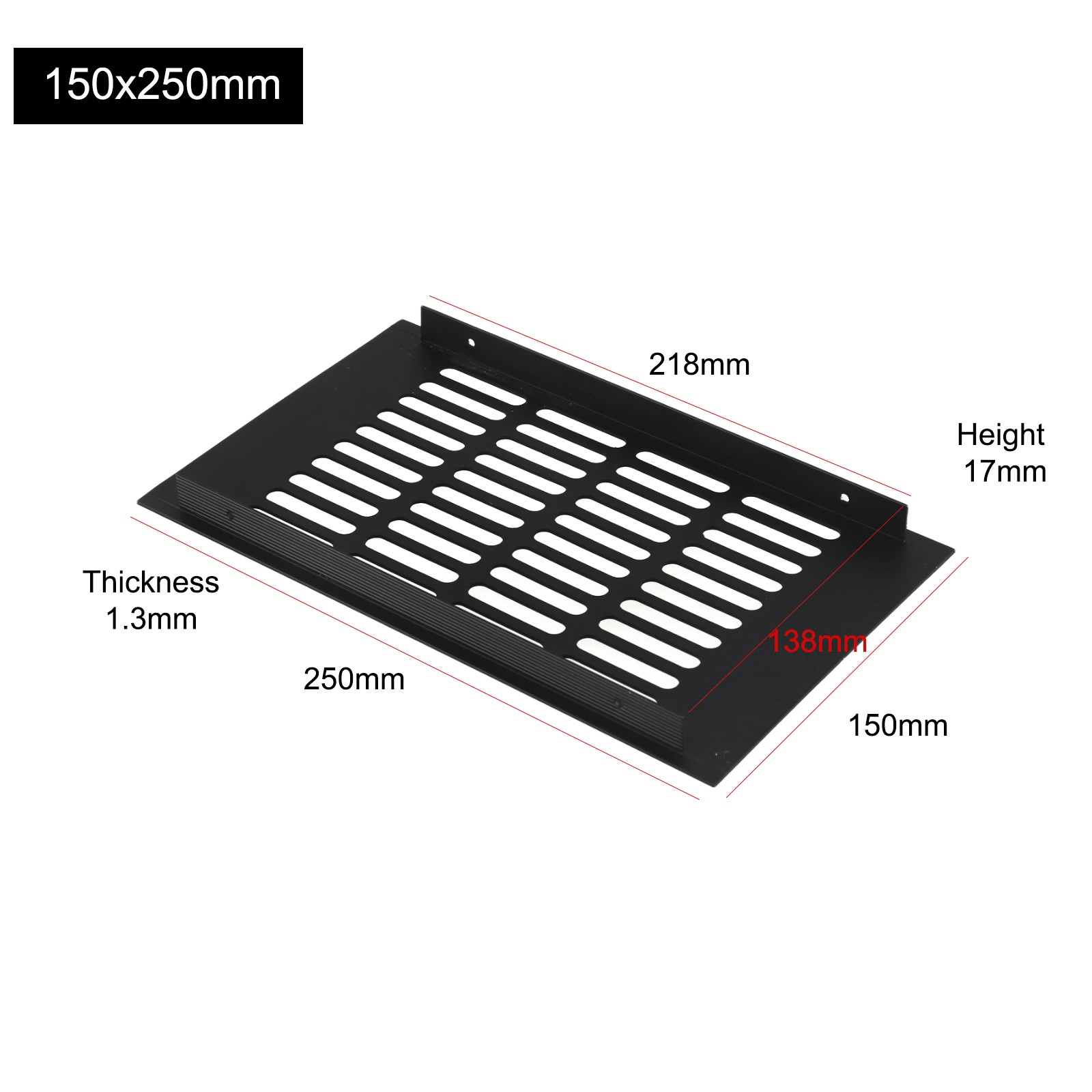 Air Vent Ventilation Cover 150mm Aluminium Bathroom Door Multifunction - Picture 49 of 88