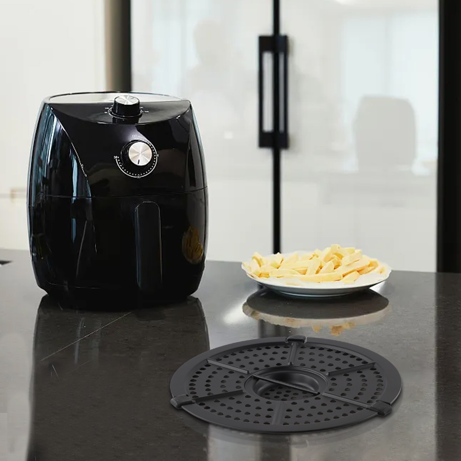 Langlebige Air Fryer Grillpfanne Antihaft Ersatzteil für Crisperplatte - Bild 18 von 48