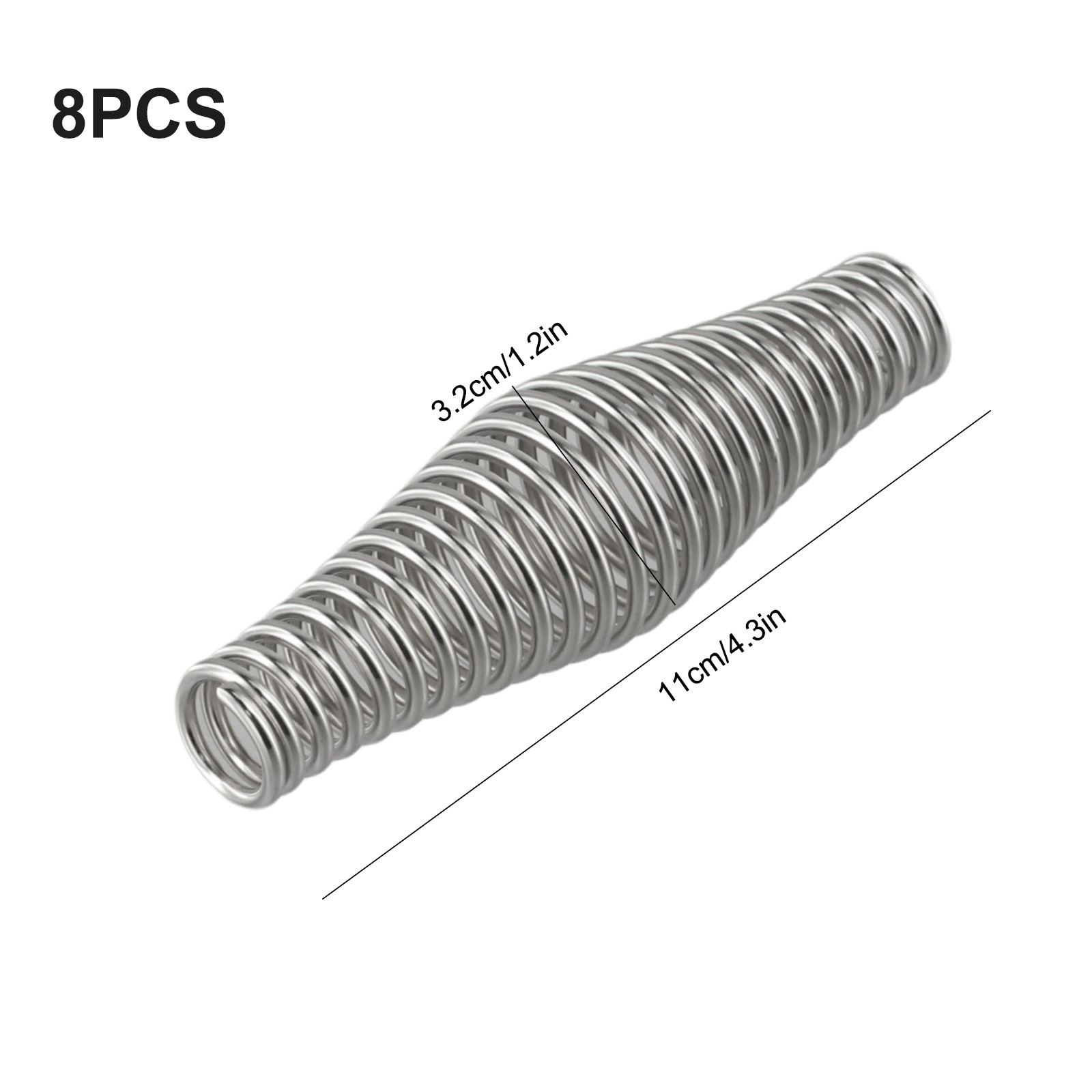 Chrome Plated Spring Handle for BBQ Grill Wood Stove Secure and Insulated - Picture 38 of 38