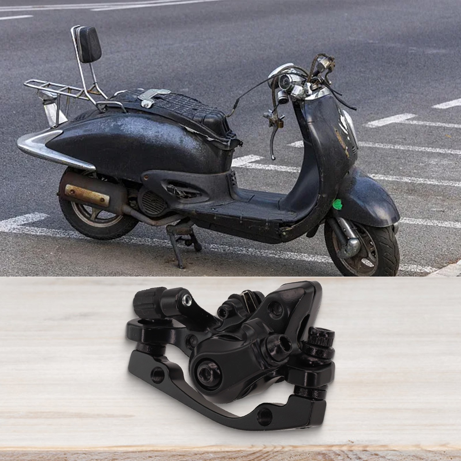 Efficient Heavy Duty Disc Brake Caliper for Ebike Front & Rear 160MM Clip - Picture 36 of 63