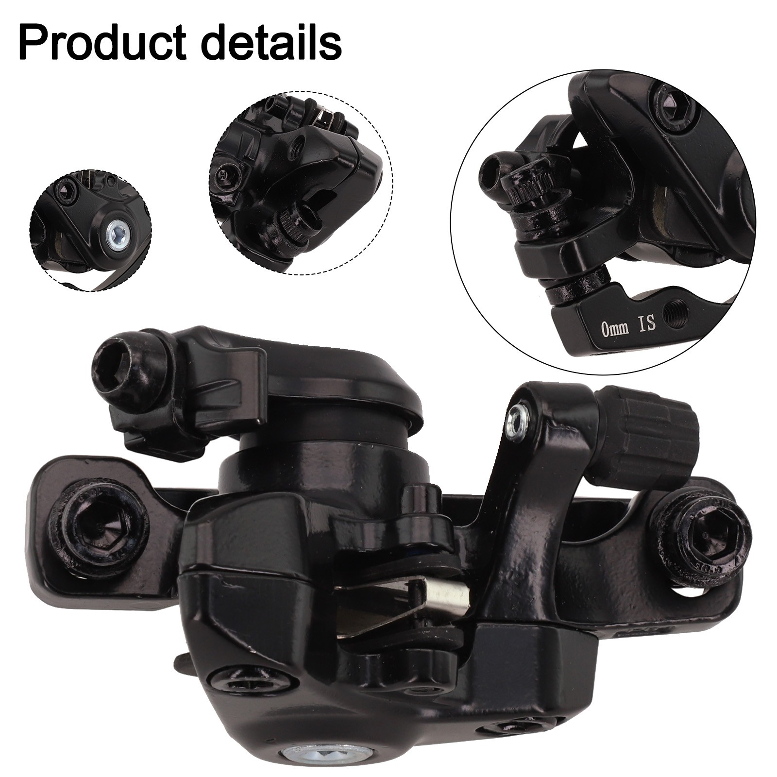 Efficient Heavy Duty Disc Brake Caliper for Ebike Front & Rear 160MM Clip - Picture 30 of 63