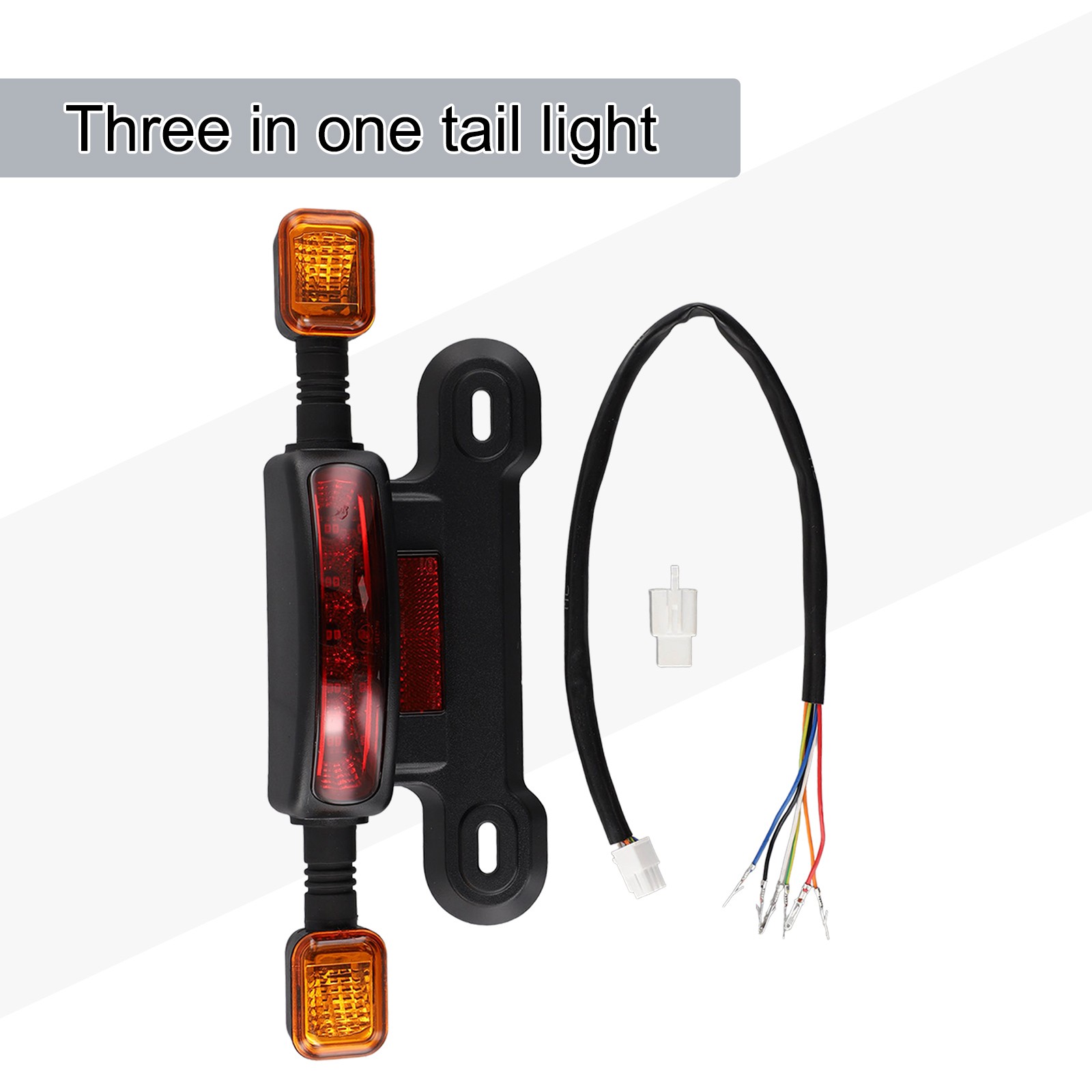 48/60V LED Electric Vehicle Tail Light Brake Turn Signal Driving Light - Picture 20 of 36