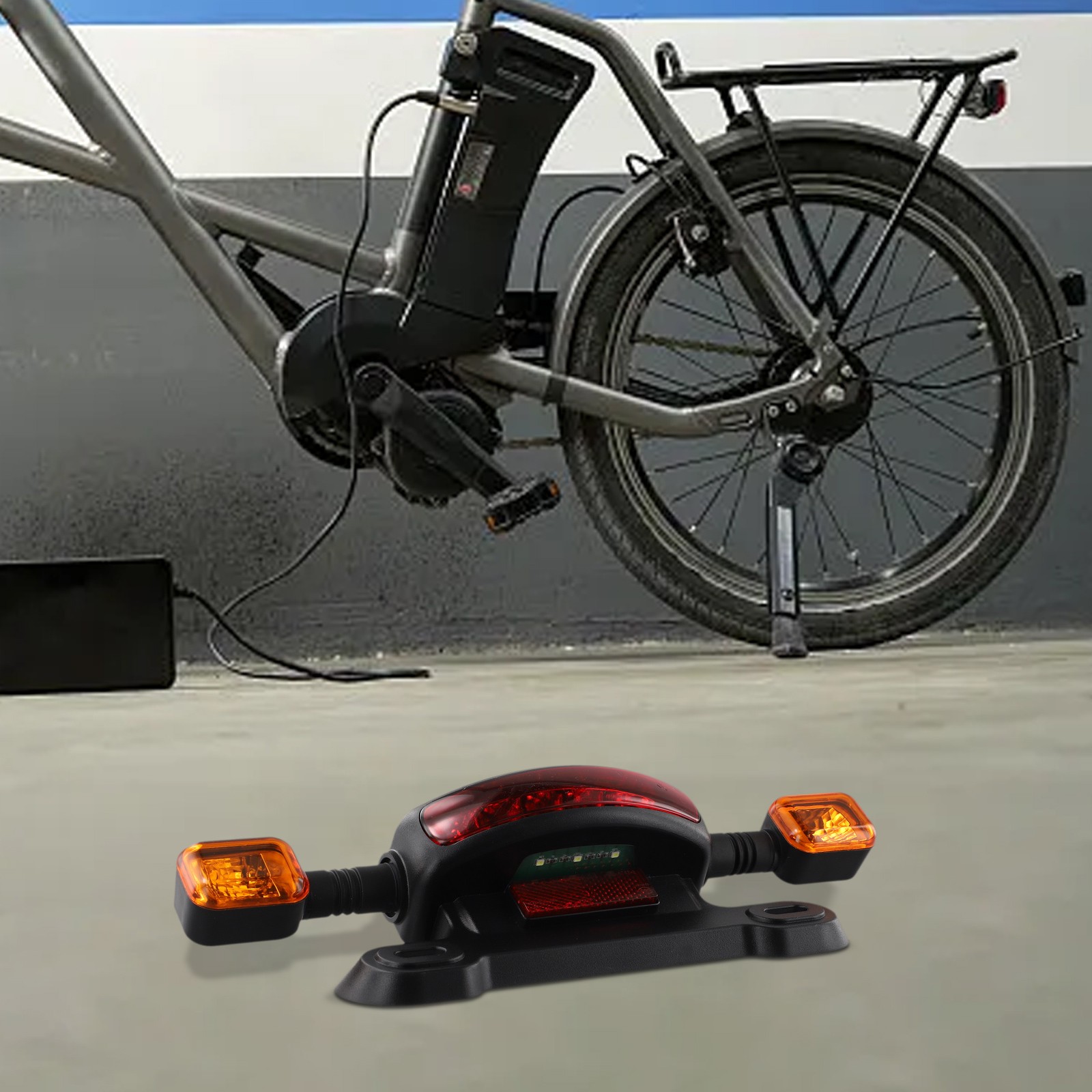 48/60V LED Electric Vehicle Tail Light Brake Turn Signal Driving Light - Picture 25 of 36